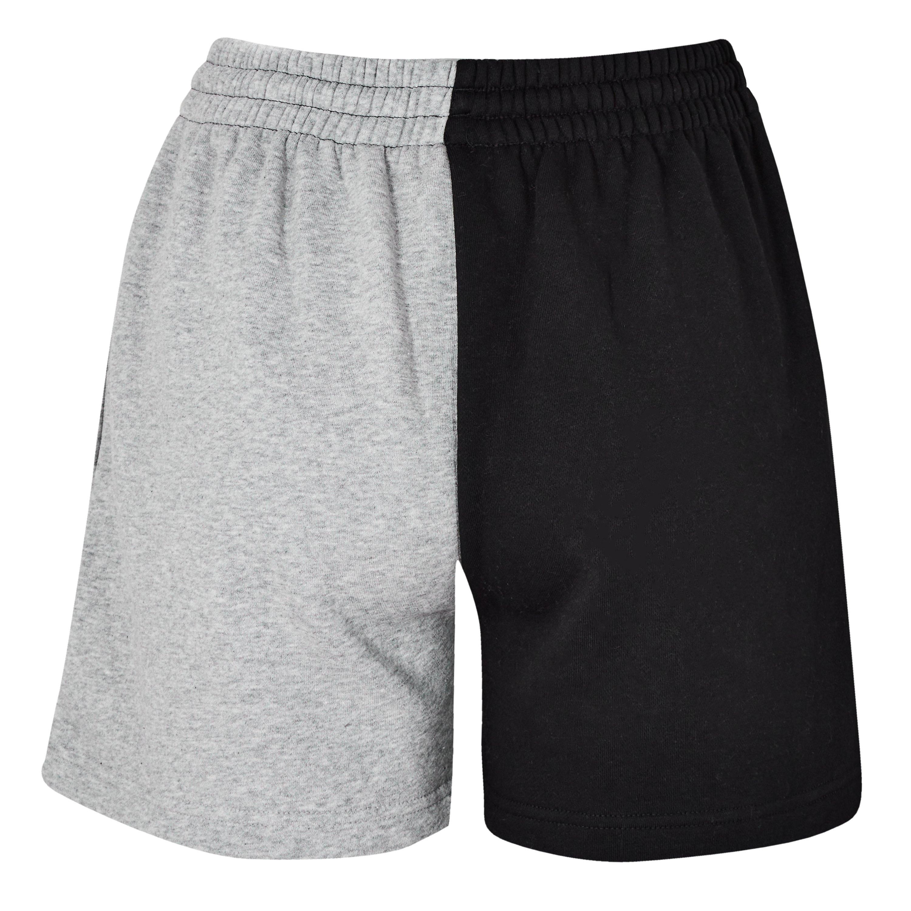 Black - Reebok - Fleece Jogger Shorts - 2