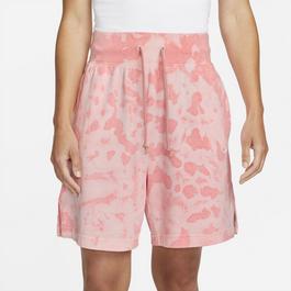 Nike Sportswear High Waisted Cloud dye Shorts Womens