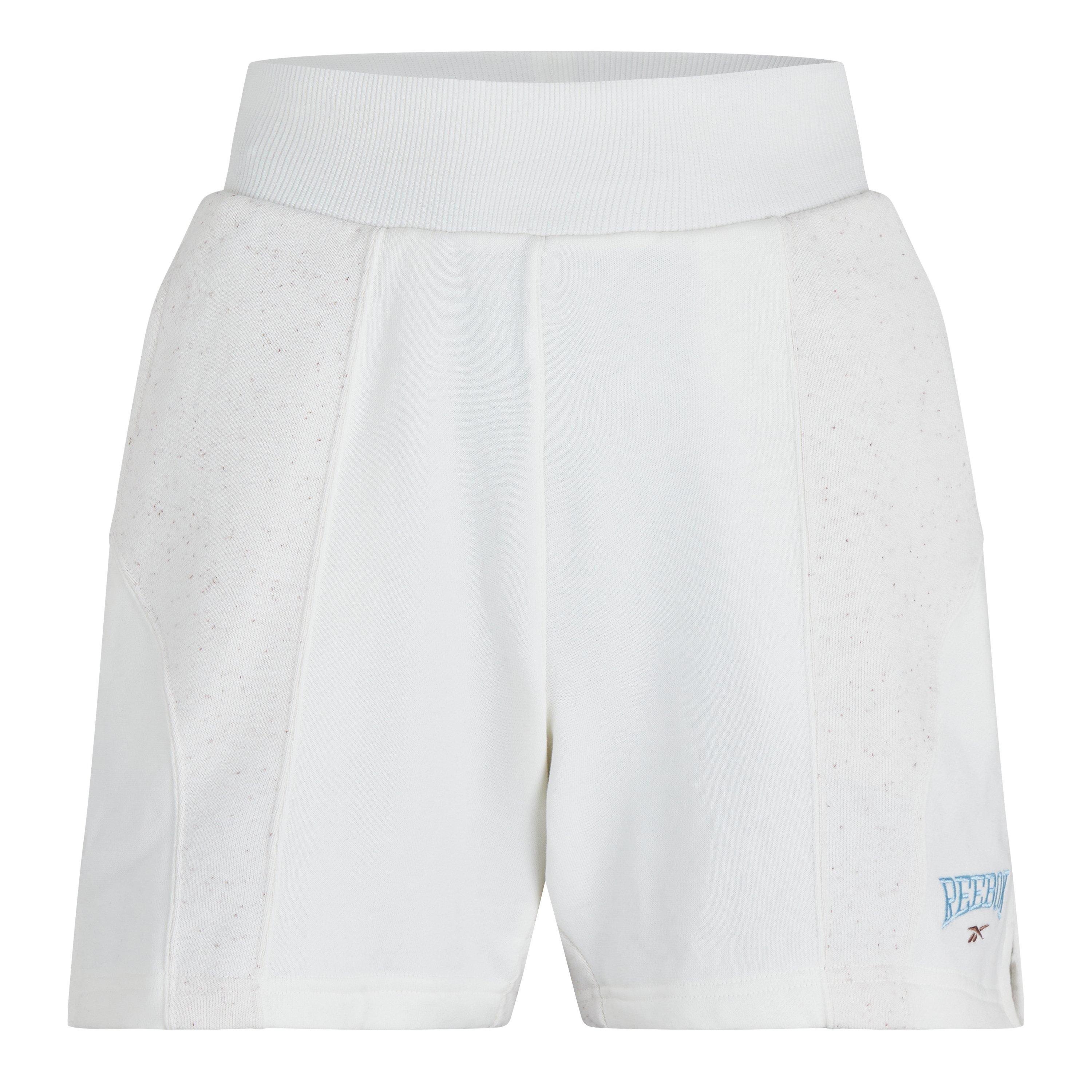 Chalk - Reebok - Women's Vars Hr Short Fleece Jogger Shorts - 1