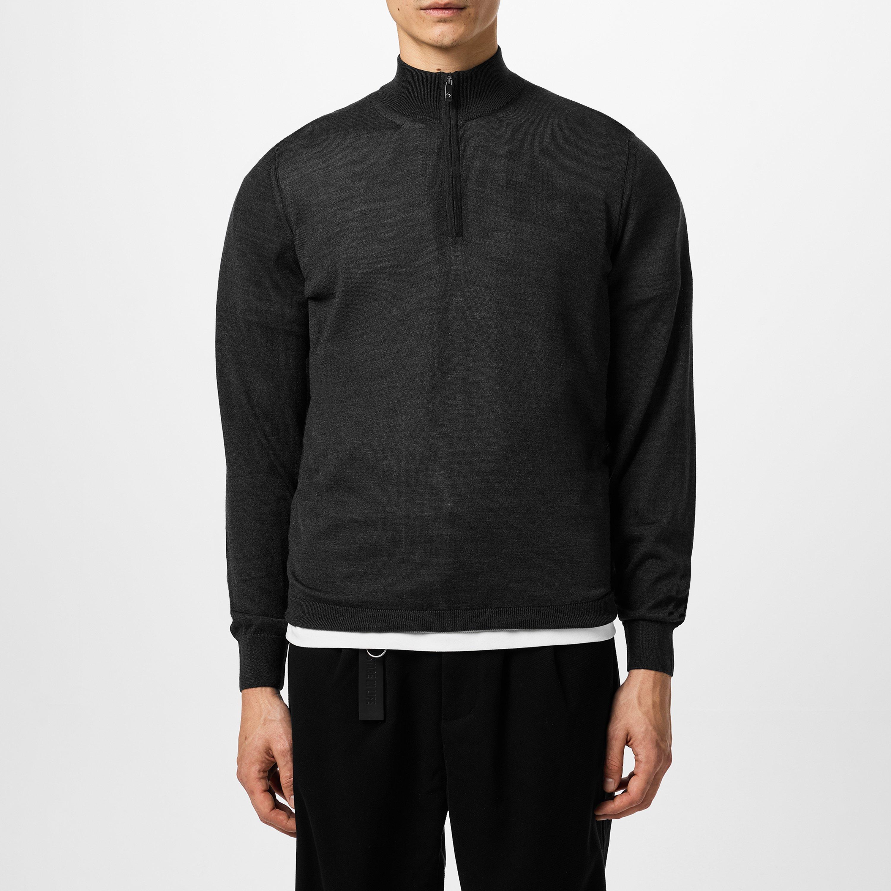 Grey 31 - Pal Zileri - Quarter Zip Polo Top - 1