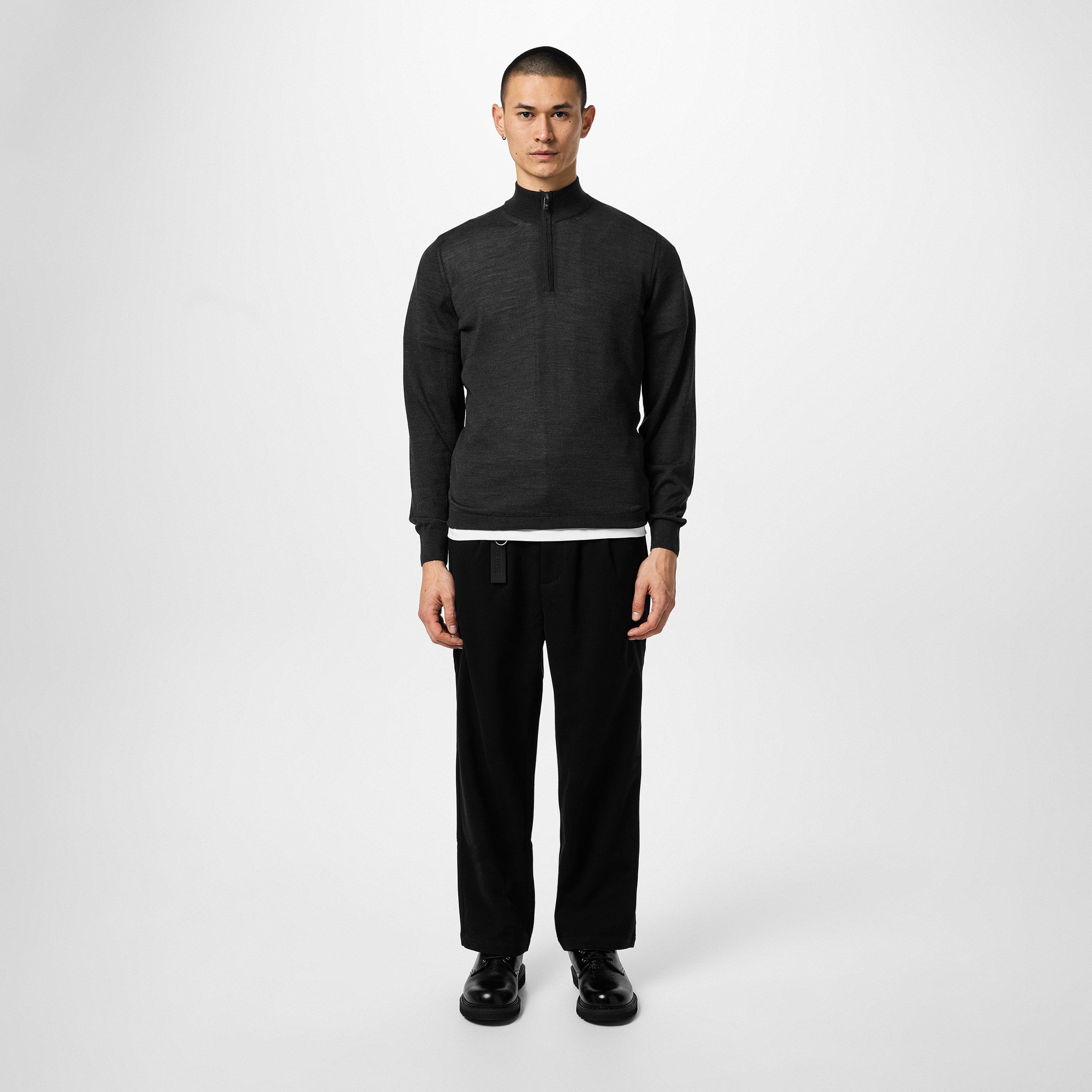 Grey 31 - Pal Zileri - Quarter Zip Polo Top - 4