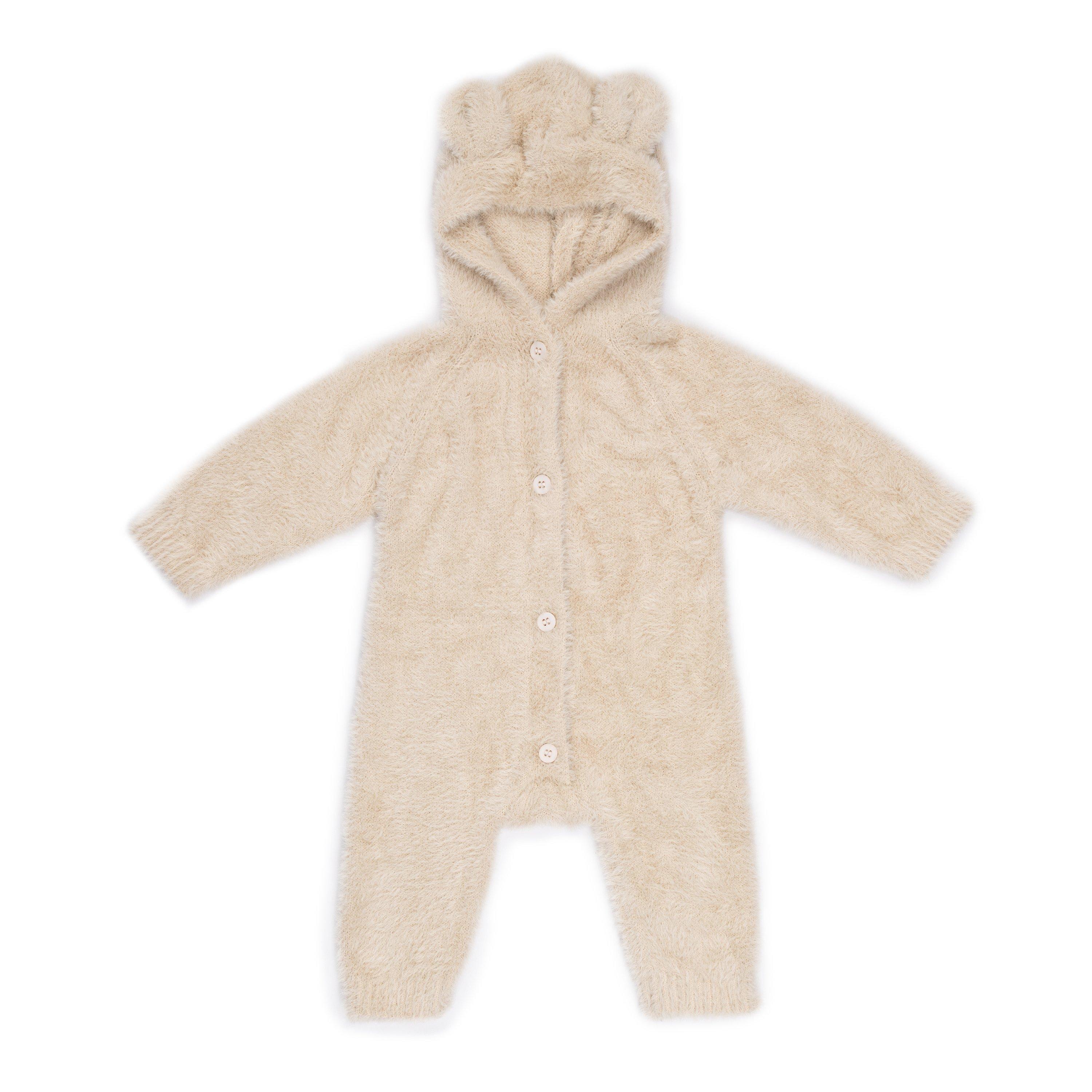 BEIGE - Hello World - Kids' Cardigan - 10