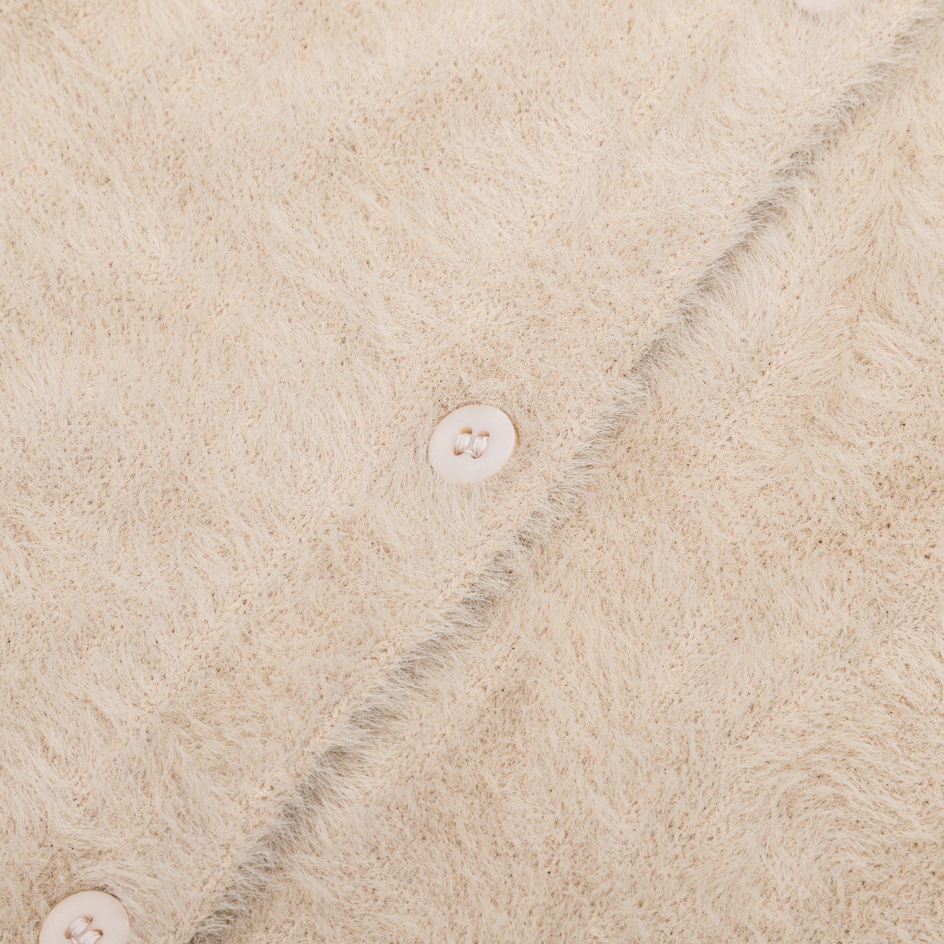 BEIGE - Hello World - Kids' Cardigan - 7