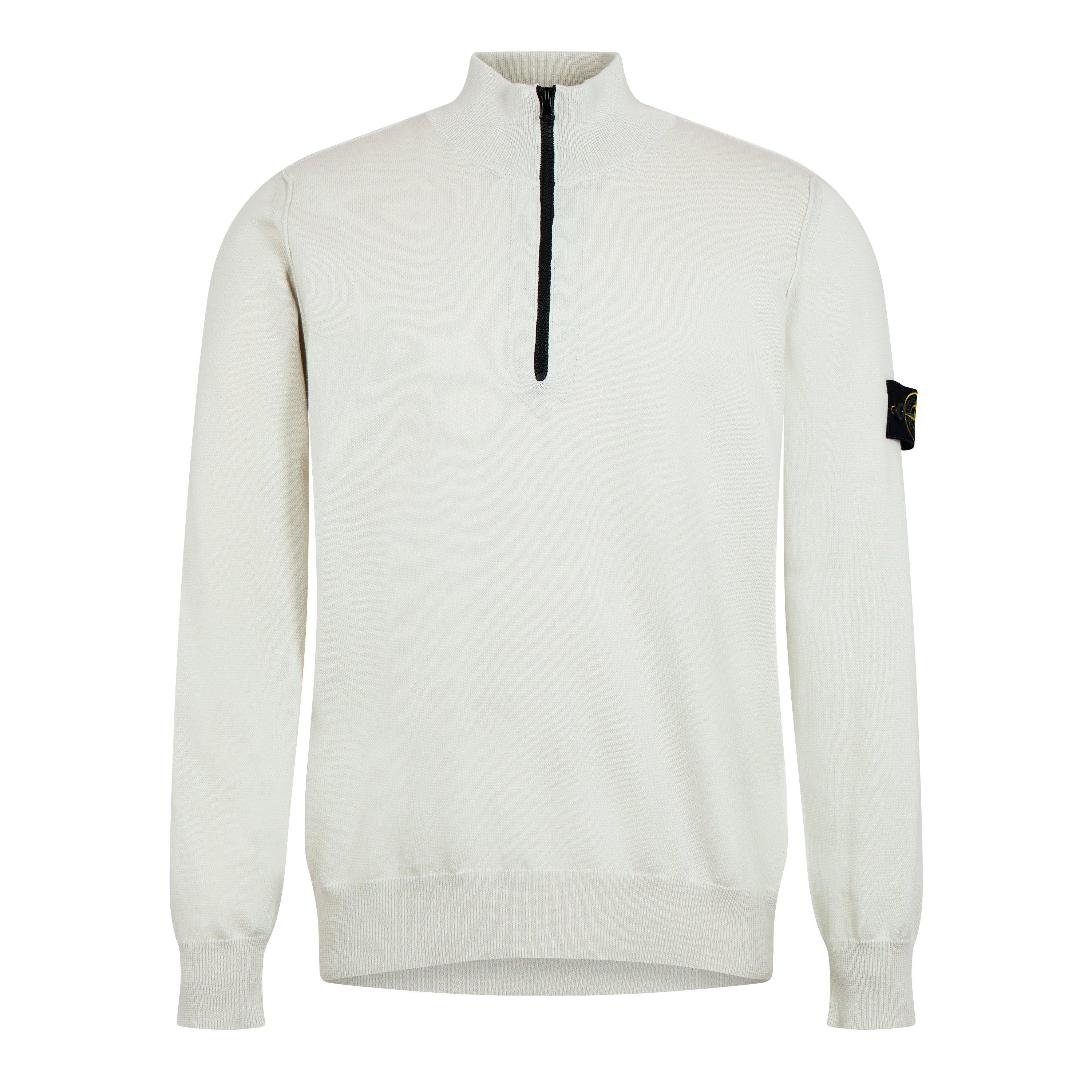Sabbia V0095 - Stone Island - Quarter Zip Knit Sweater - 1