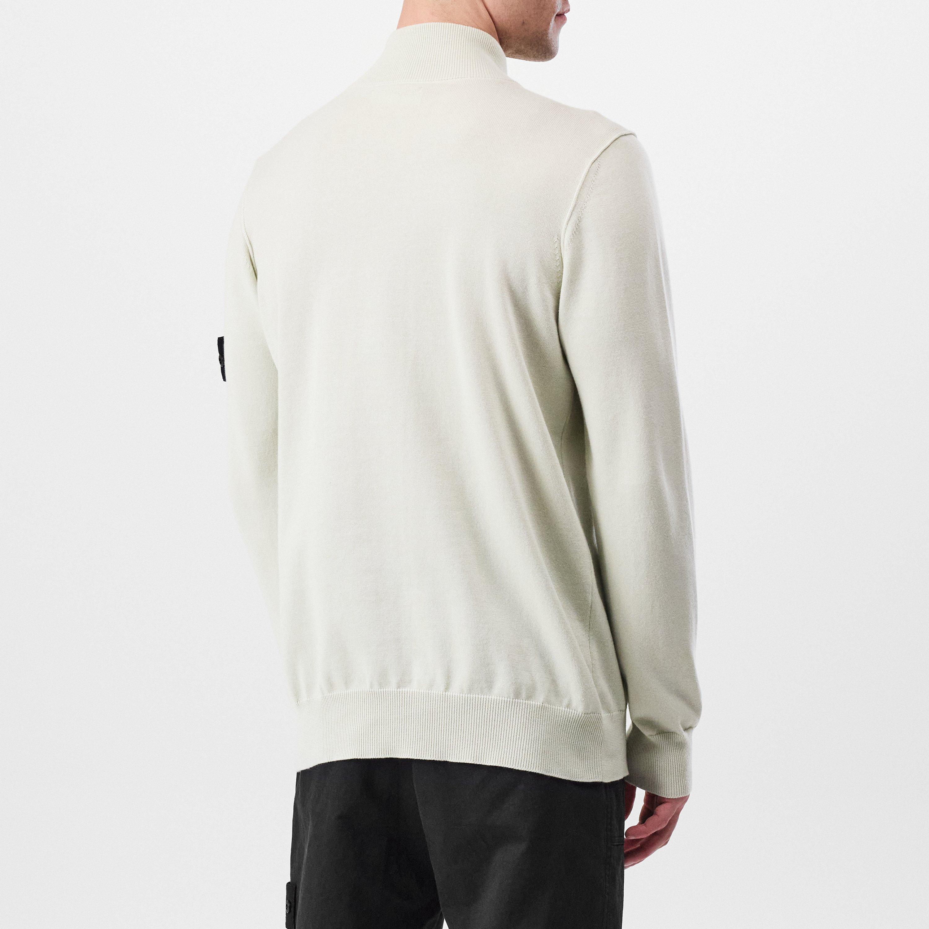 Stone Island Quarter Zip Knit Sweater | Flannels
