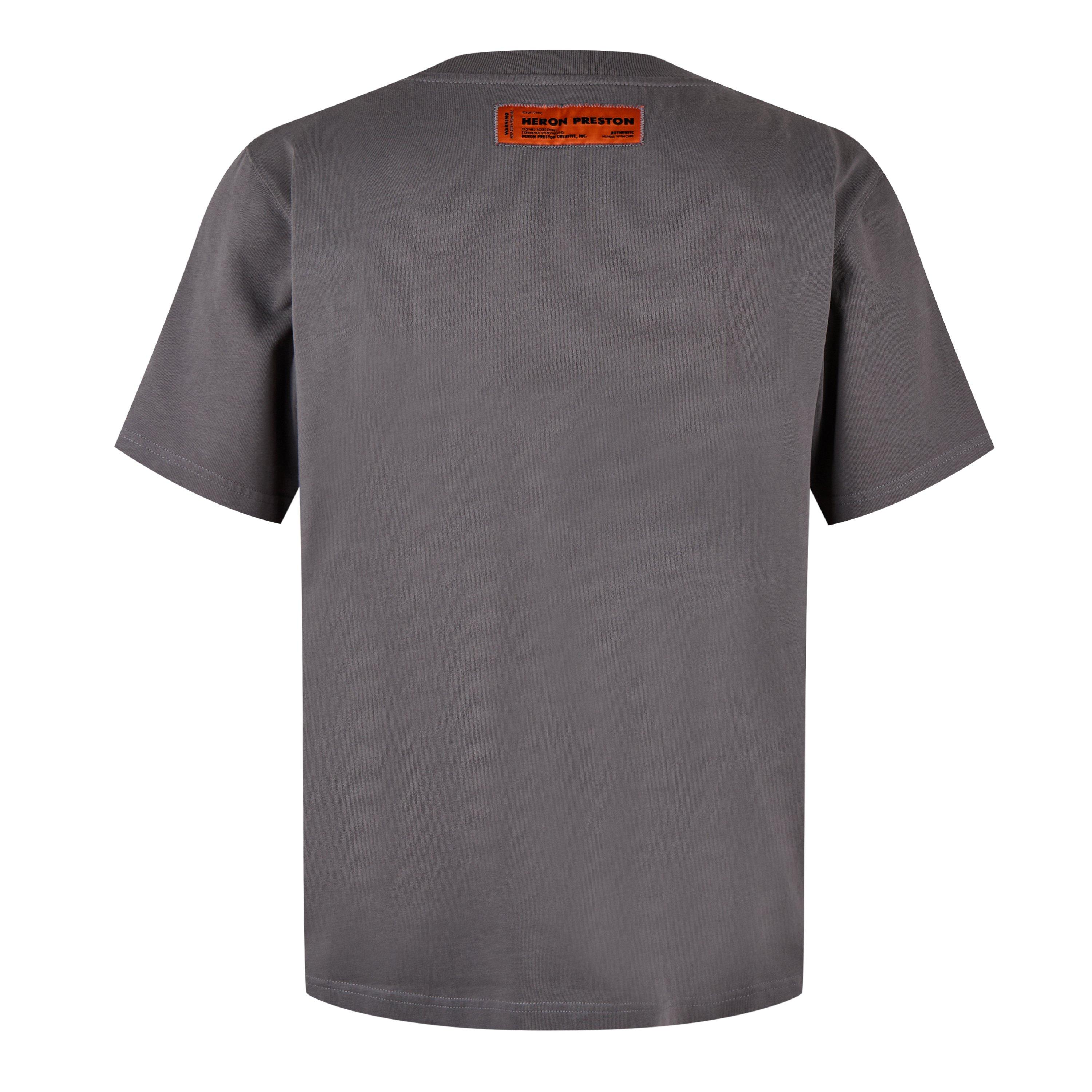 Grey/White - Heron Preston - Classic T-Shirt - 2