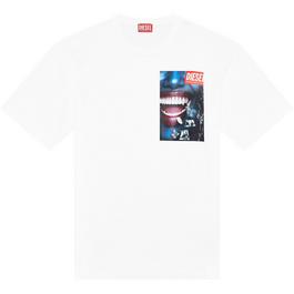 Diesel T Nabel Face T Shirt