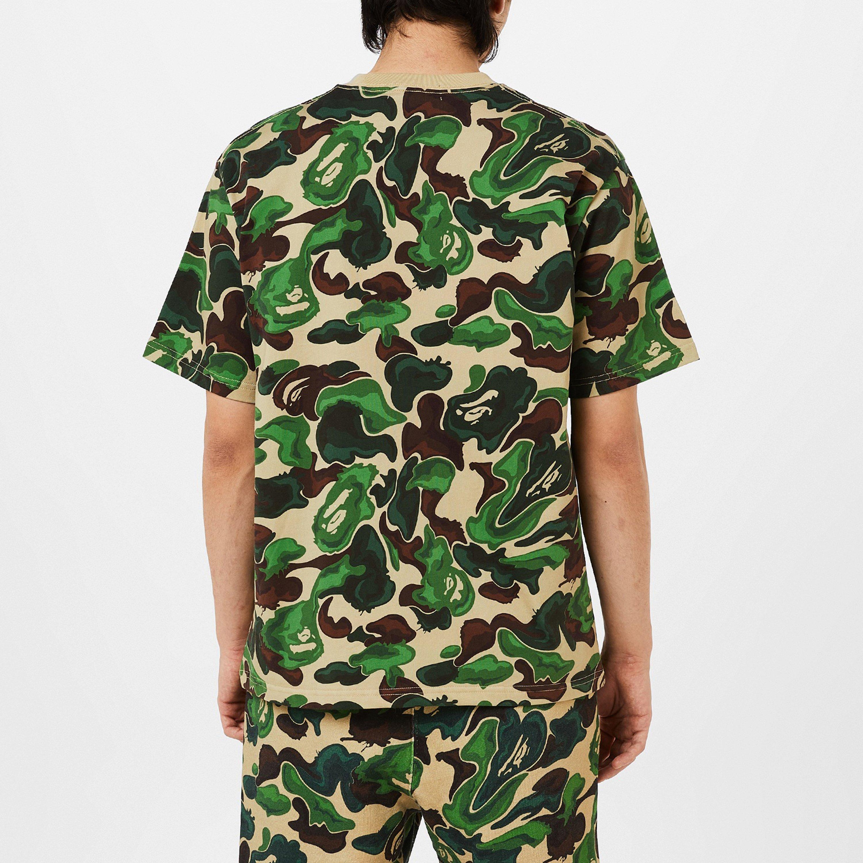Green Camo - A Bathing Ape - Art Camo T-Shirt - 2