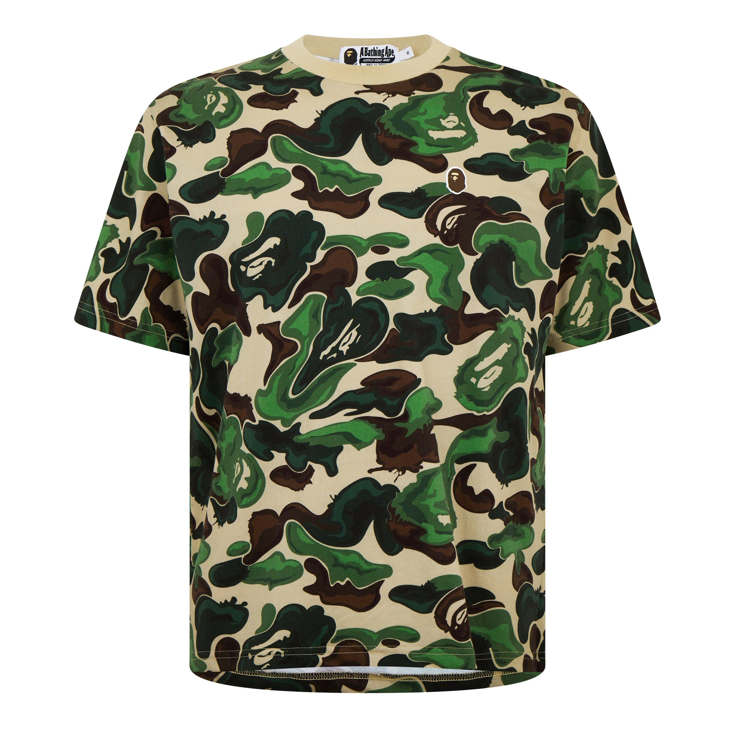 Green Camo - A Bathing Ape - Art Camo T-Shirt - 6