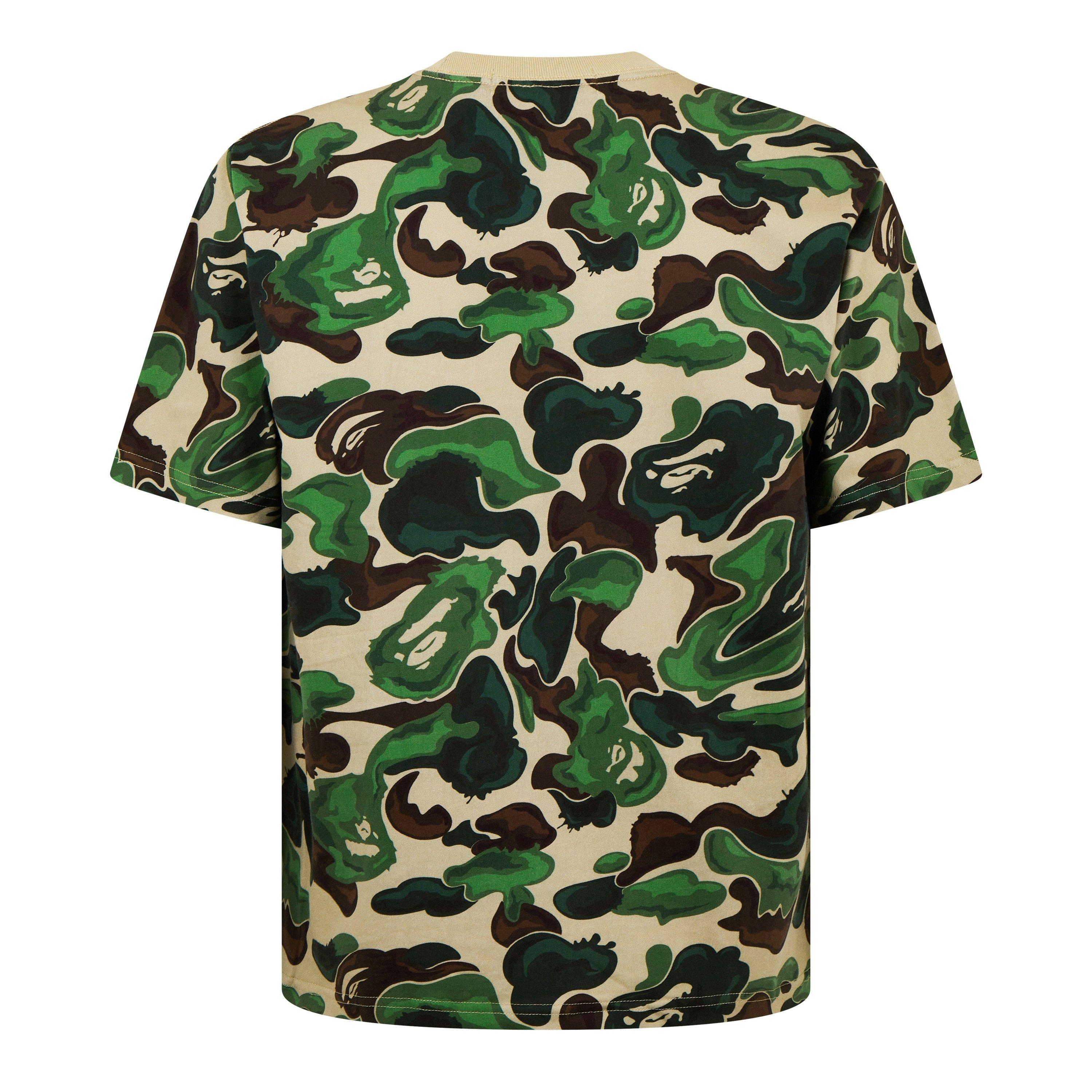 Green Camo - A Bathing Ape - Art Camo T-Shirt - 7