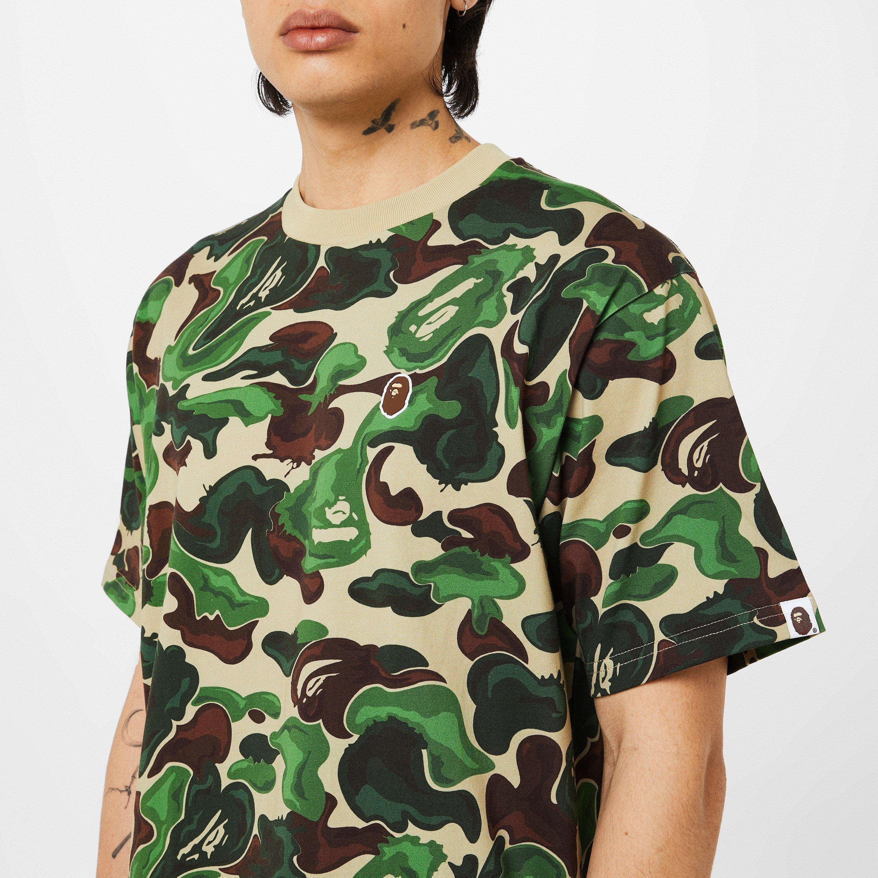 Green Camo - A Bathing Ape - Art Camo T-Shirt - 3
