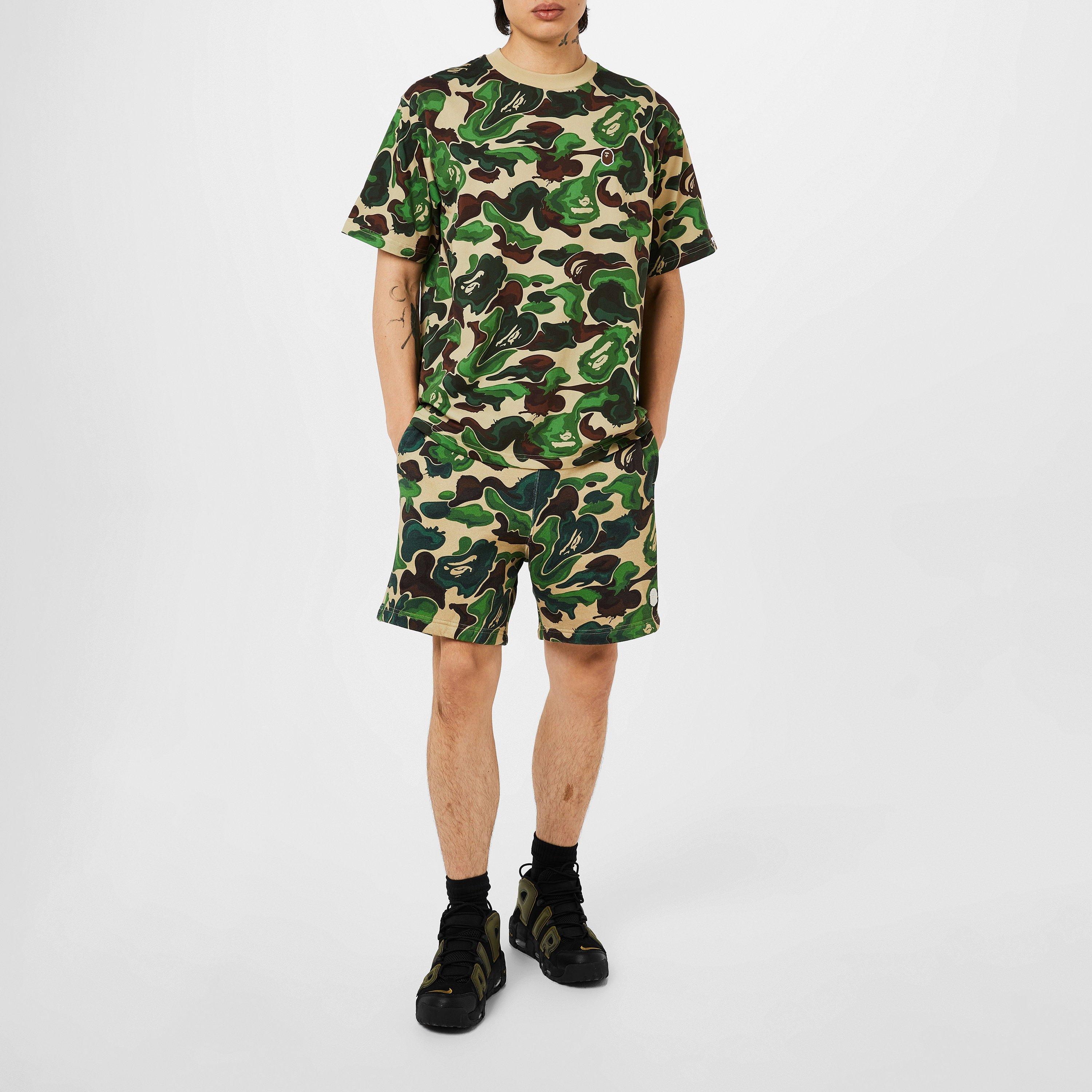 Green Camo - A Bathing Ape - Art Camo T-Shirt - 4