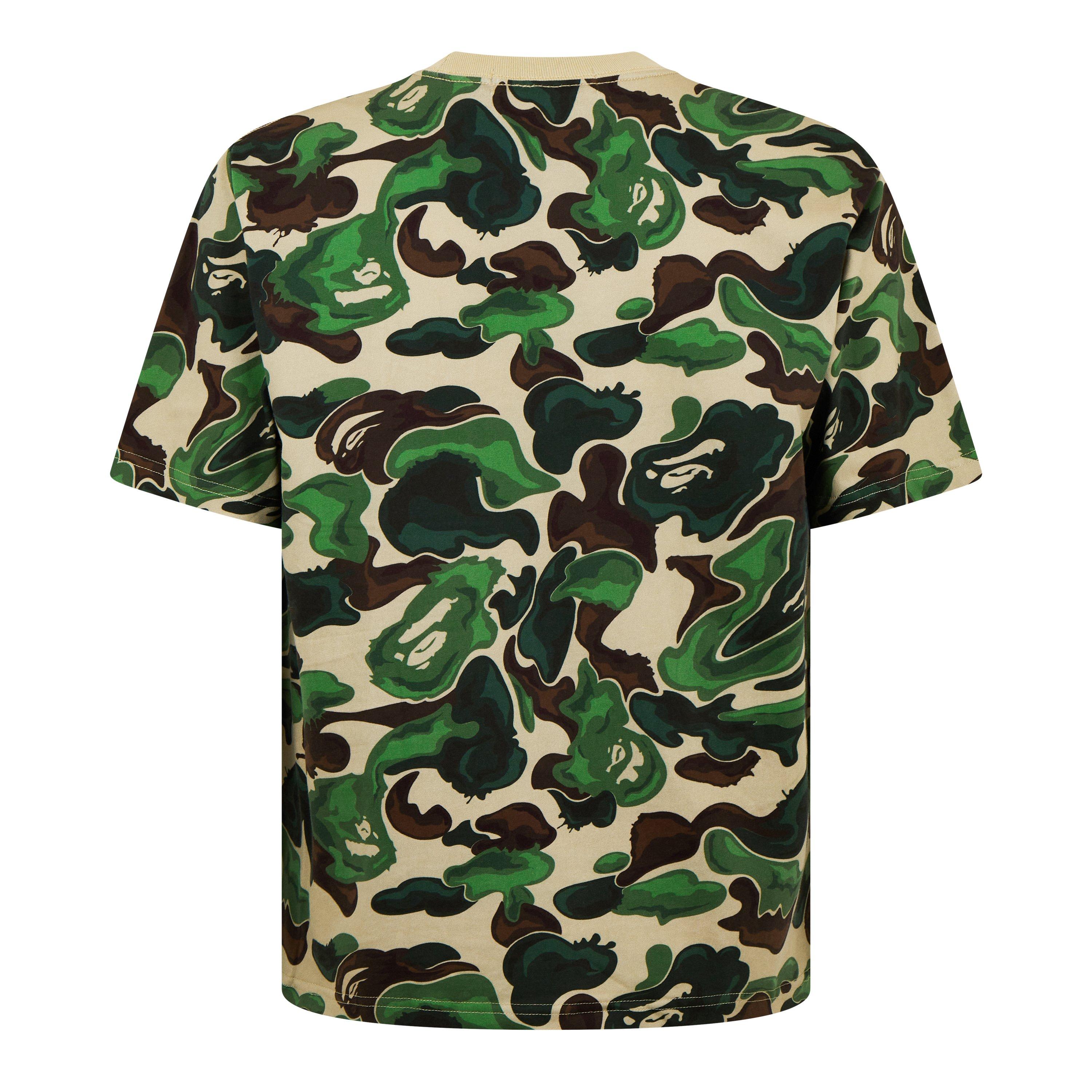 Green Camo - A Bathing Ape - Art Camo T-Shirt - 5