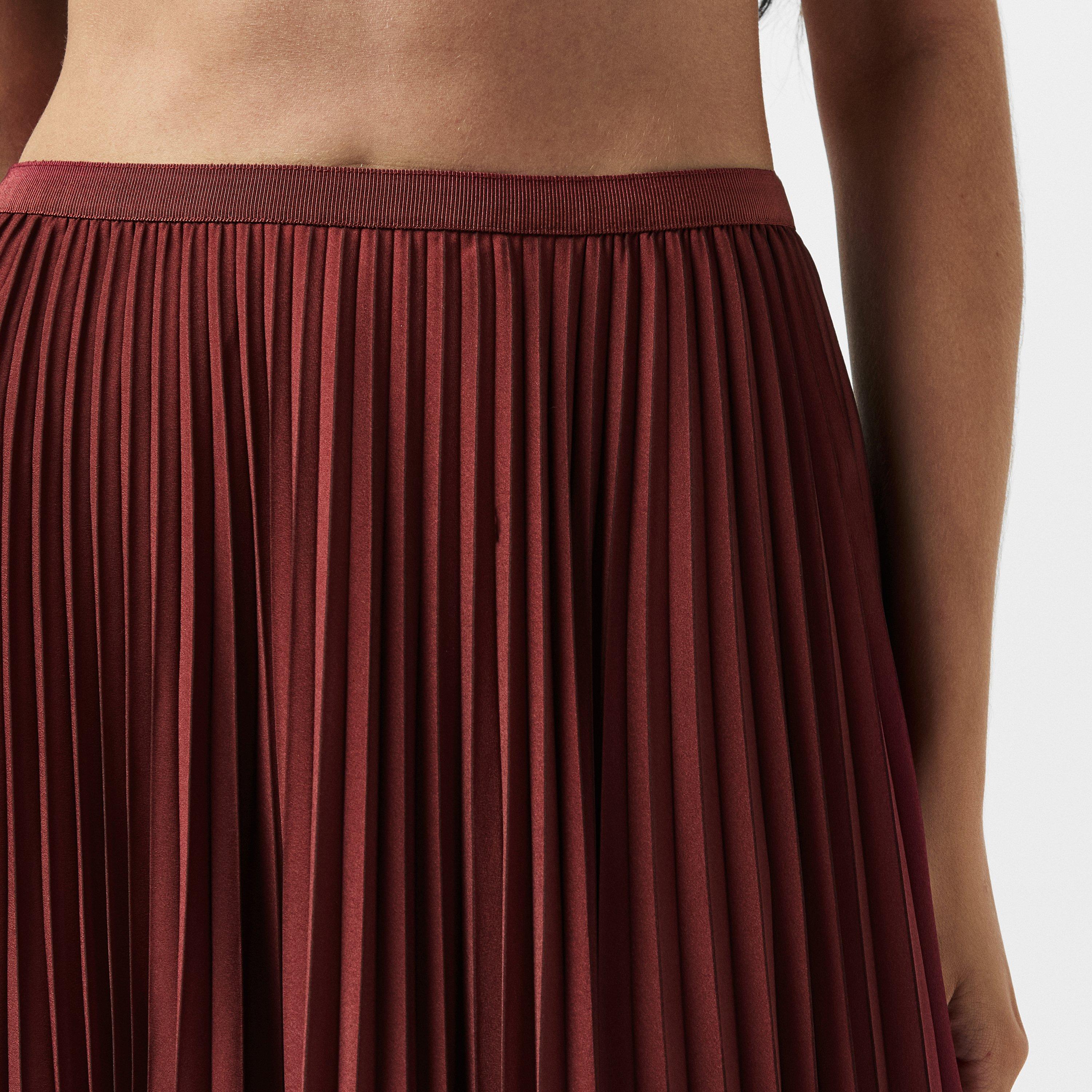 20-Bitter Ch - French Connection - Women's Sunburst Crepe Midi Skirt - 4