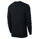 Schwarz/Weiß - Nike - Sportswear Men's Long-Sleeve T-Shirt - 2