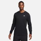 Schwarz/Weiß - Nike - Sportswear Men's Long-Sleeve T-Shirt - 3