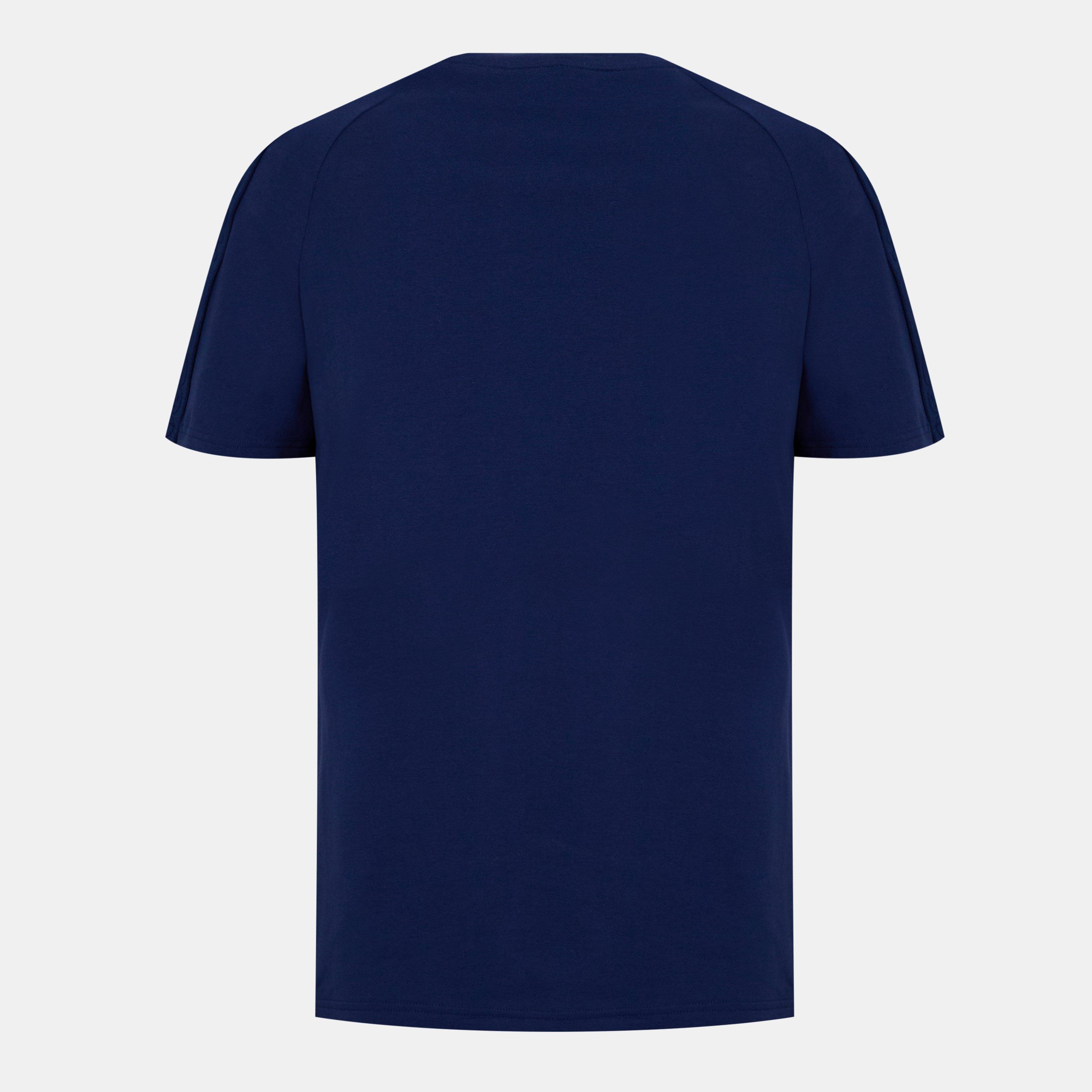 Dark Blue 407 - Hugo - Sporty Tape T Shirt - 2