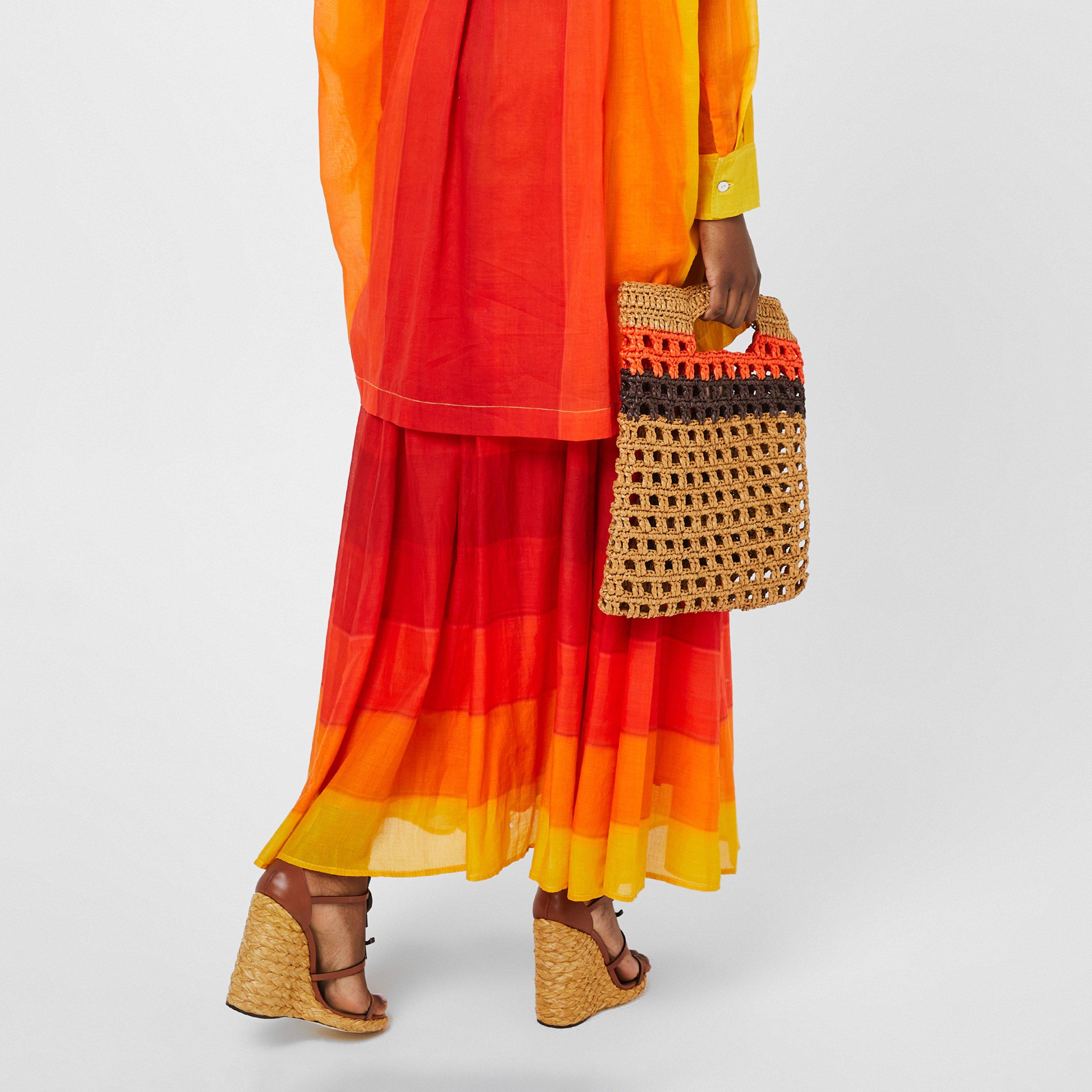 42 Orange - Mimi Liberte - Gradient Maxi Skirt - 2