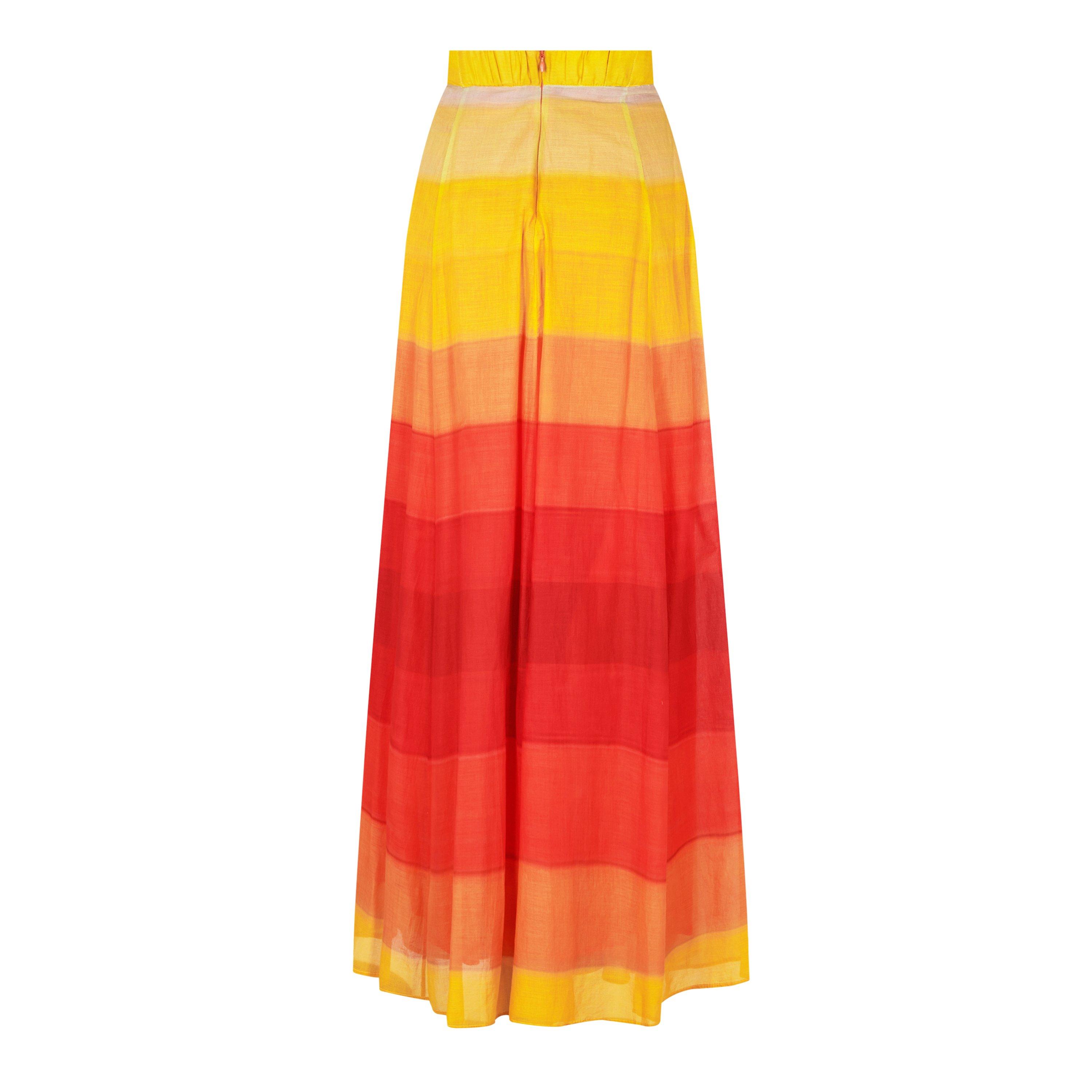 42 Orange - Mimi Liberte - Gradient Maxi Skirt - 6