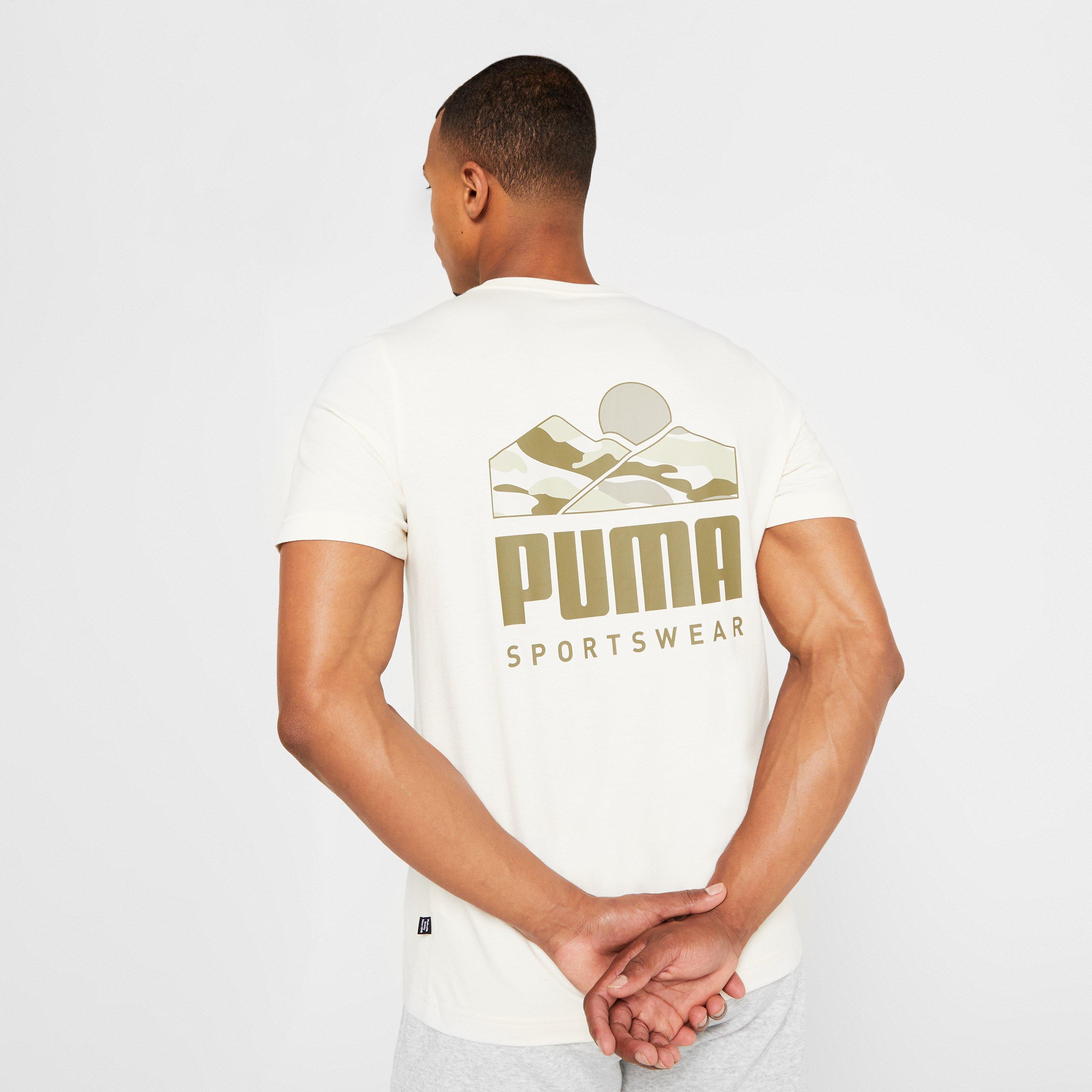 Non Dye Back - Puma - Graphic T-Shirt Mens - 3