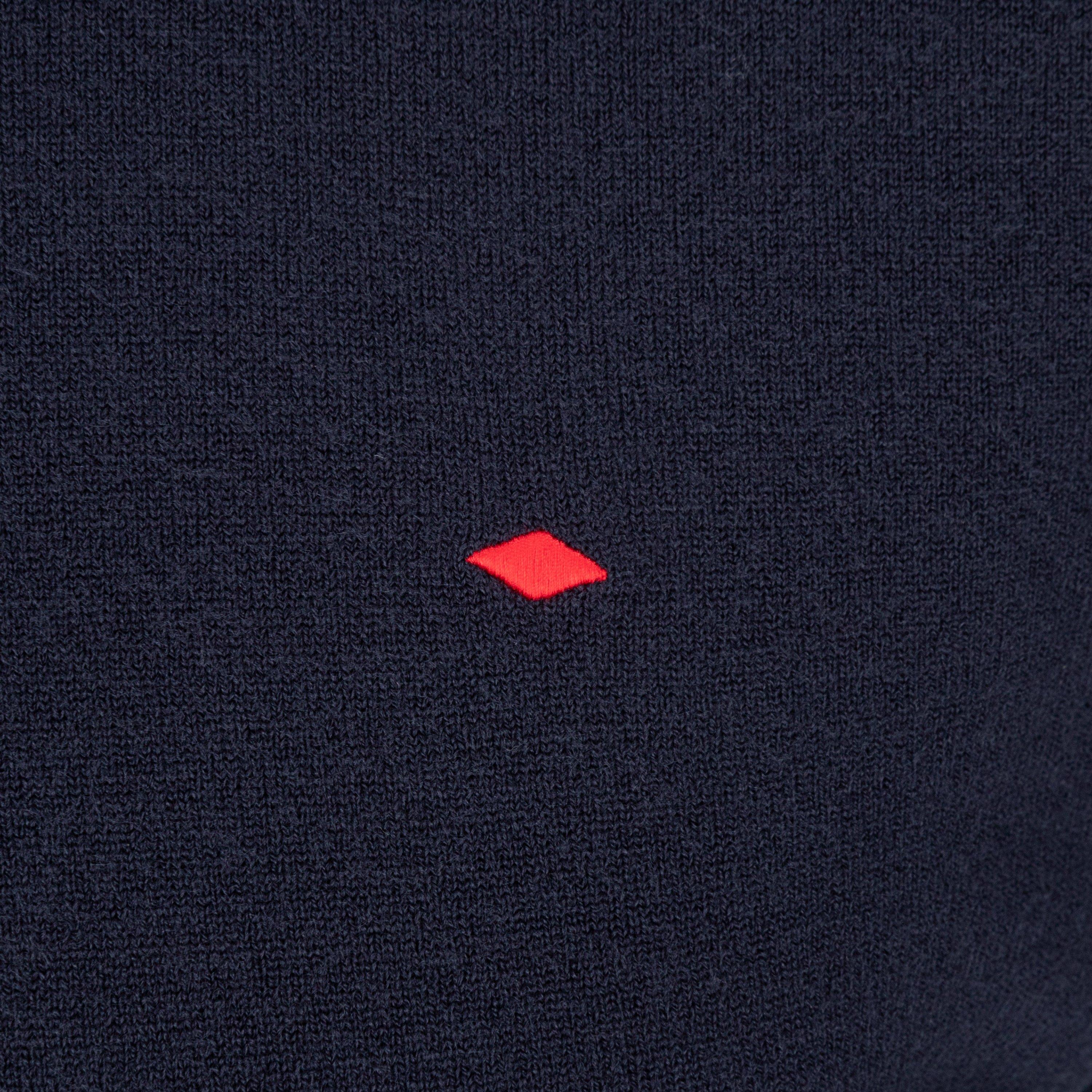 Navy - Lee Cooper - Cooper Long Sleeve Polo - 5