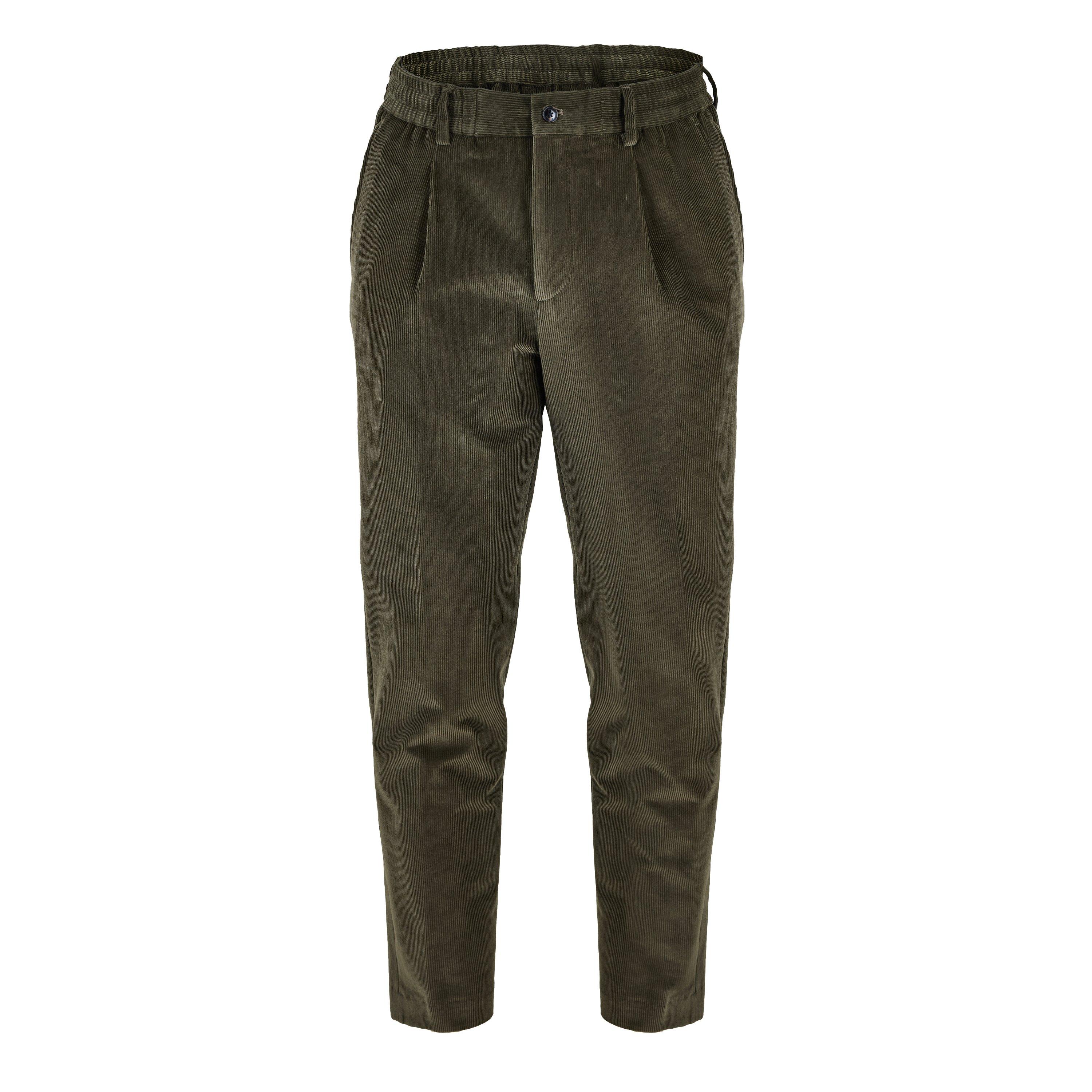 Barbour Men's Wallington Trousers - Olive Ol51 - XL