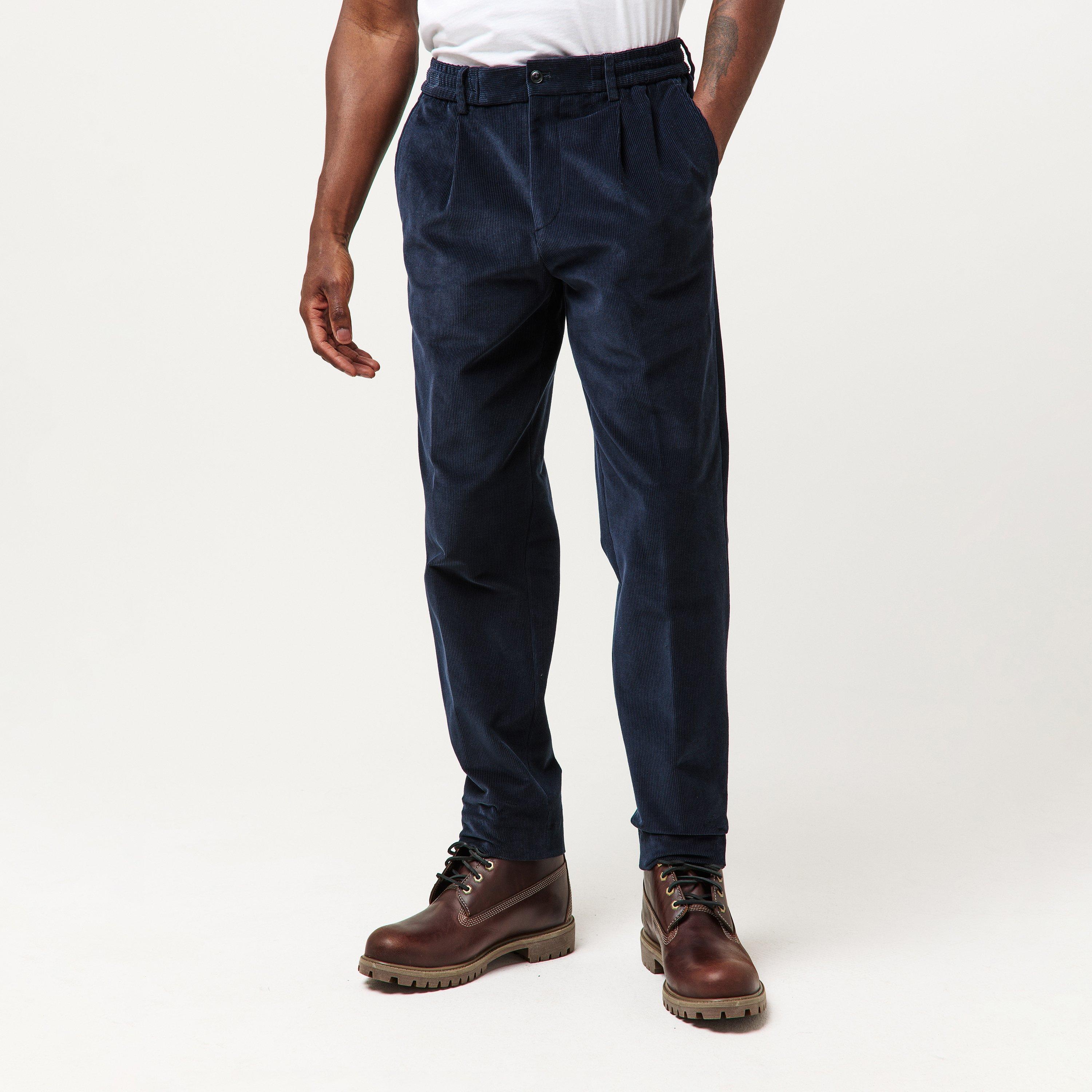 Navy NY91 - Barbour - Wallington Trousers - 3