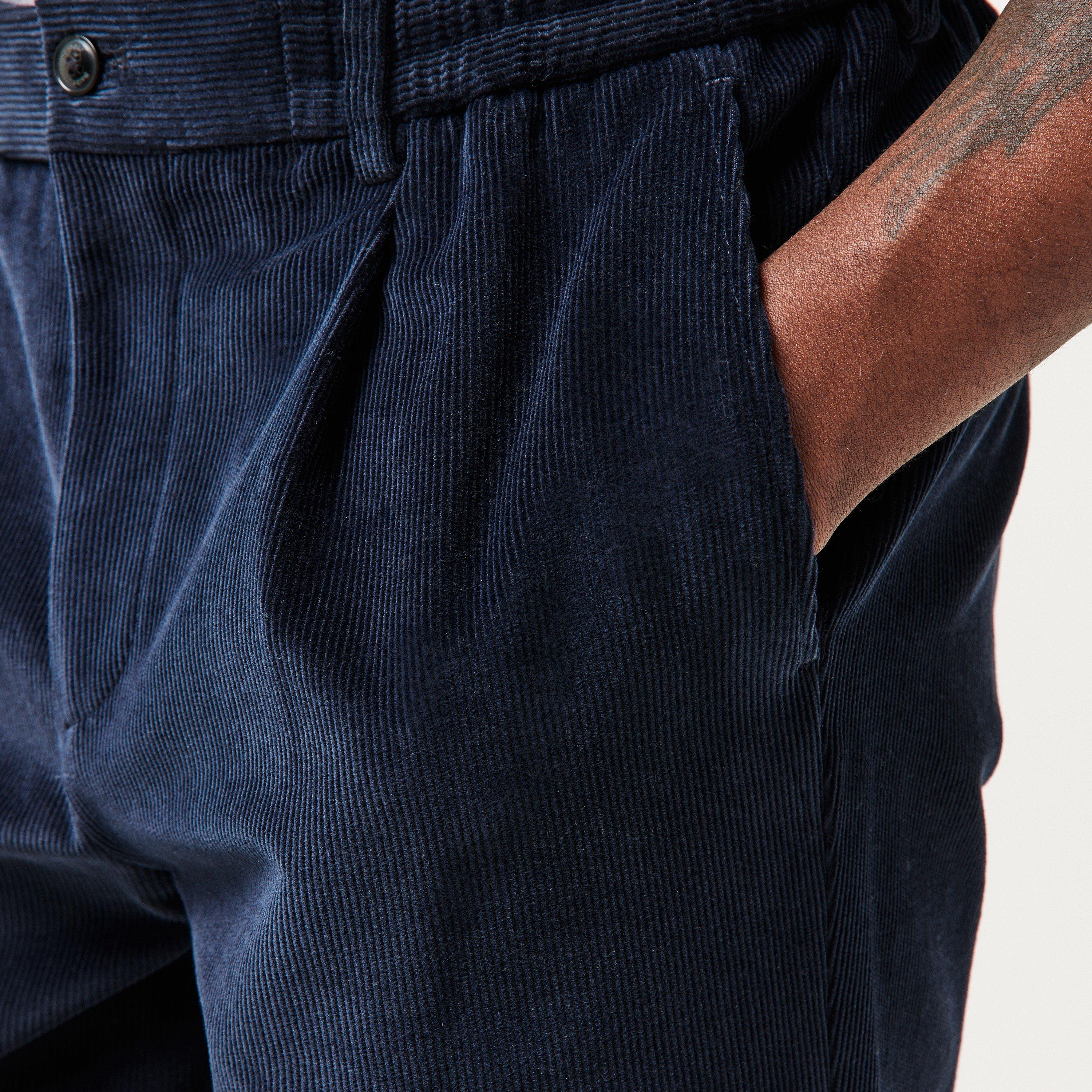 Navy NY91 - Barbour - Wallington Trousers - 5