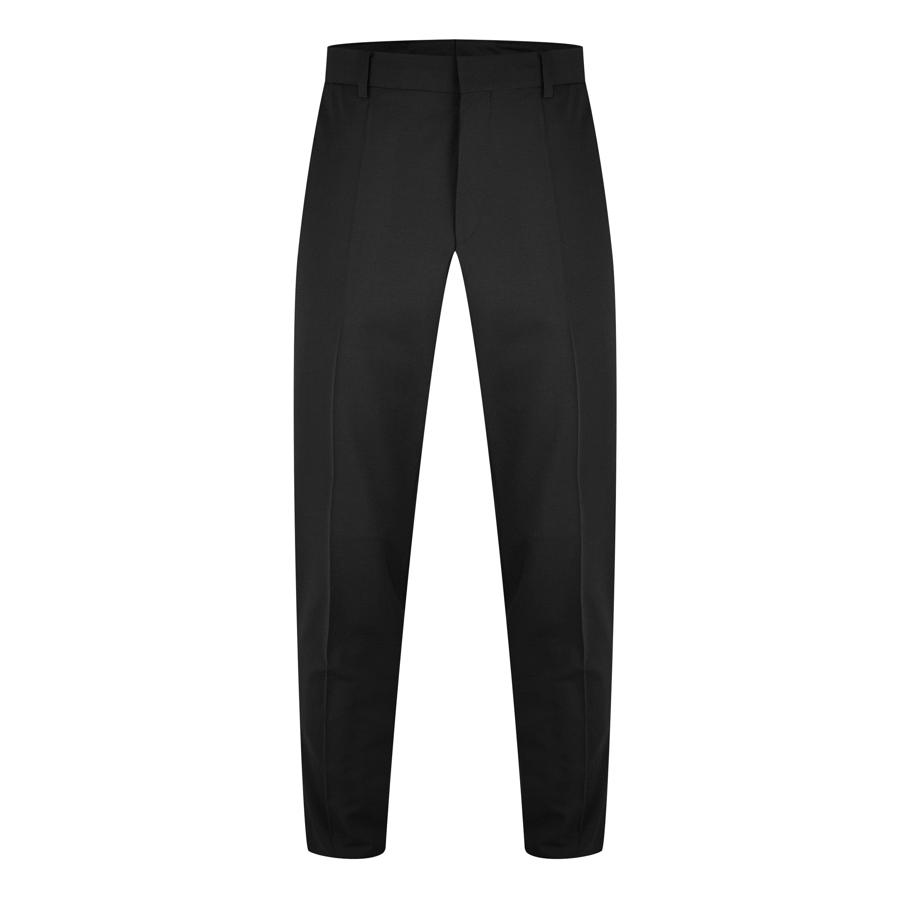 Black 001 - Boss - Men's H-Leon Suit Trousers, Elevate Formal Style - 7
