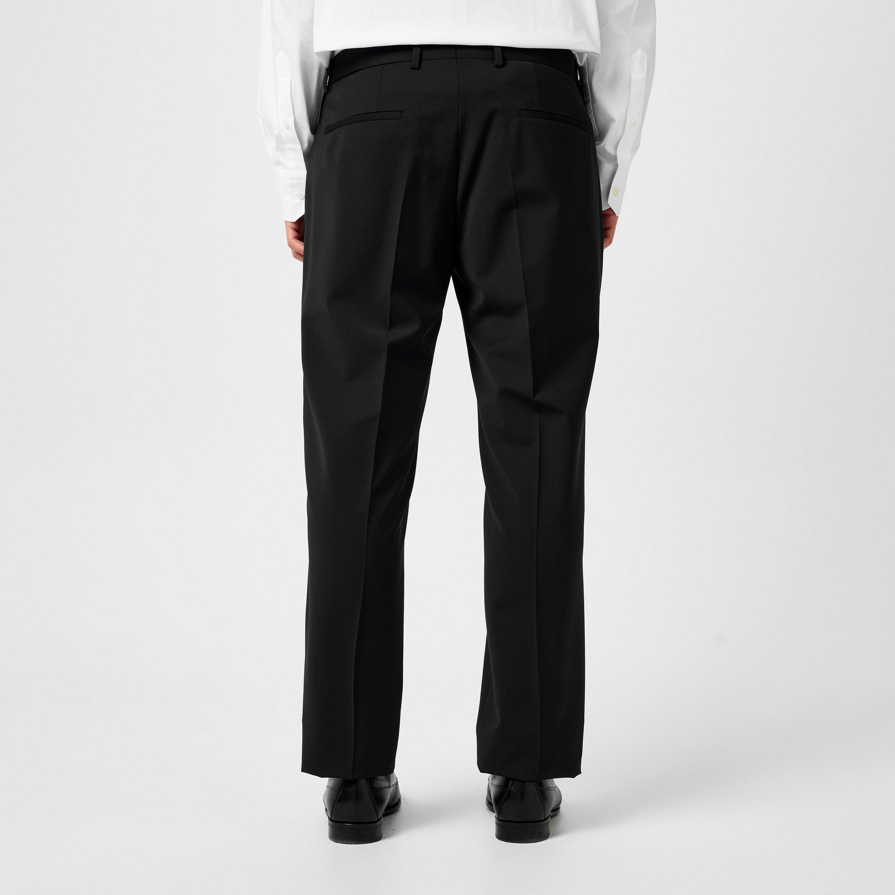 Black 001 - Boss - Men's H-Leon Suit Trousers, Elevate Formal Style - 4