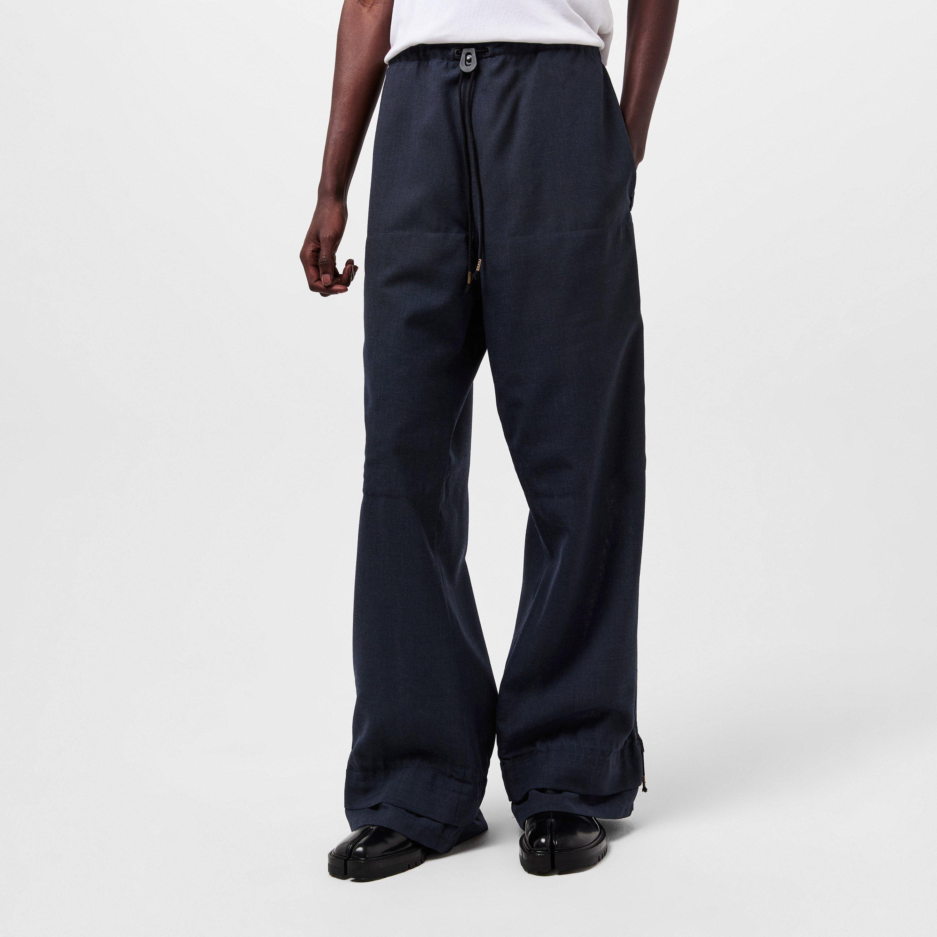 Dark Blue - Maison Margiela - Men's Double Breasted Suit Trousers - 3