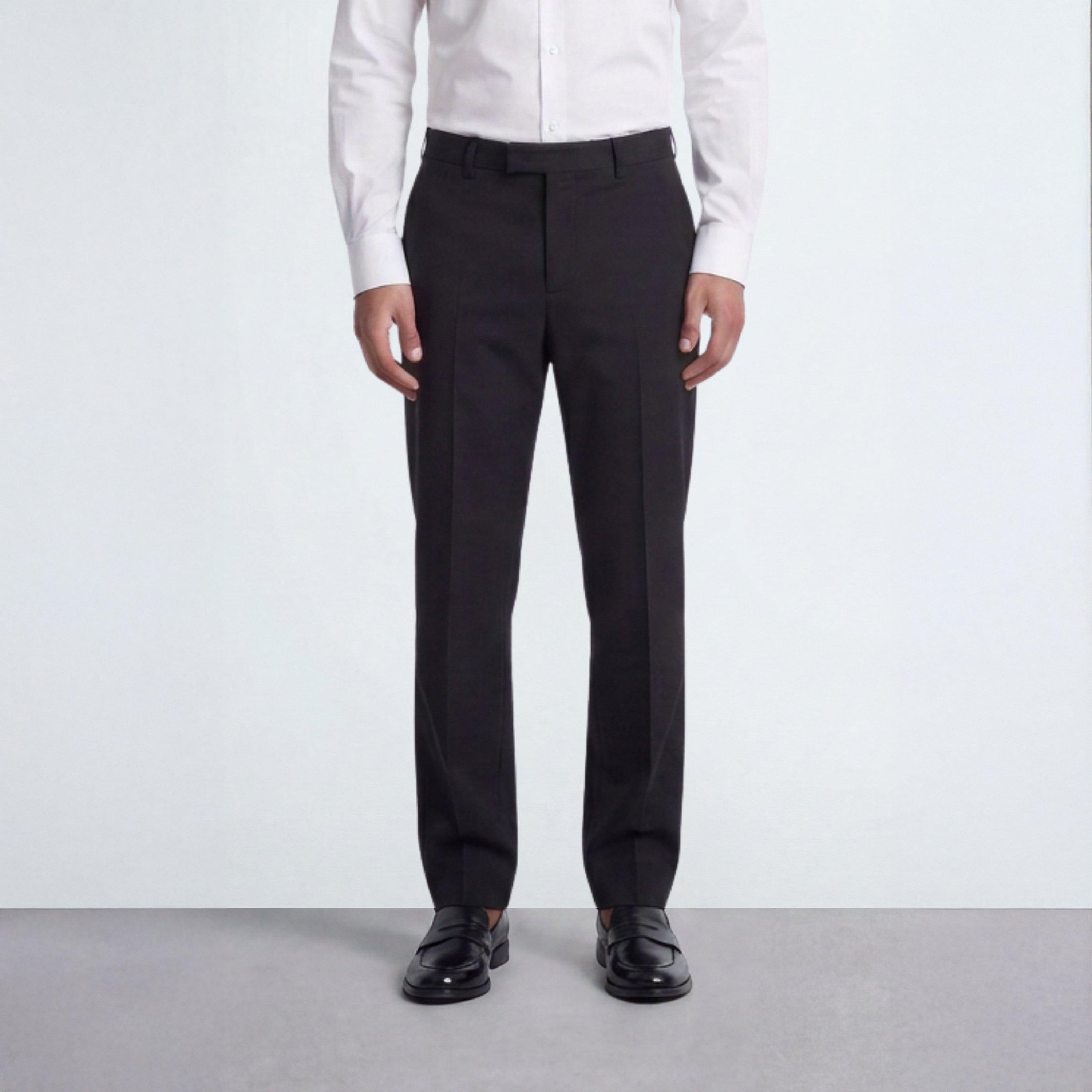 Black - Twisted Tailor - Orwell Slim Fit Suit Trousers - 2