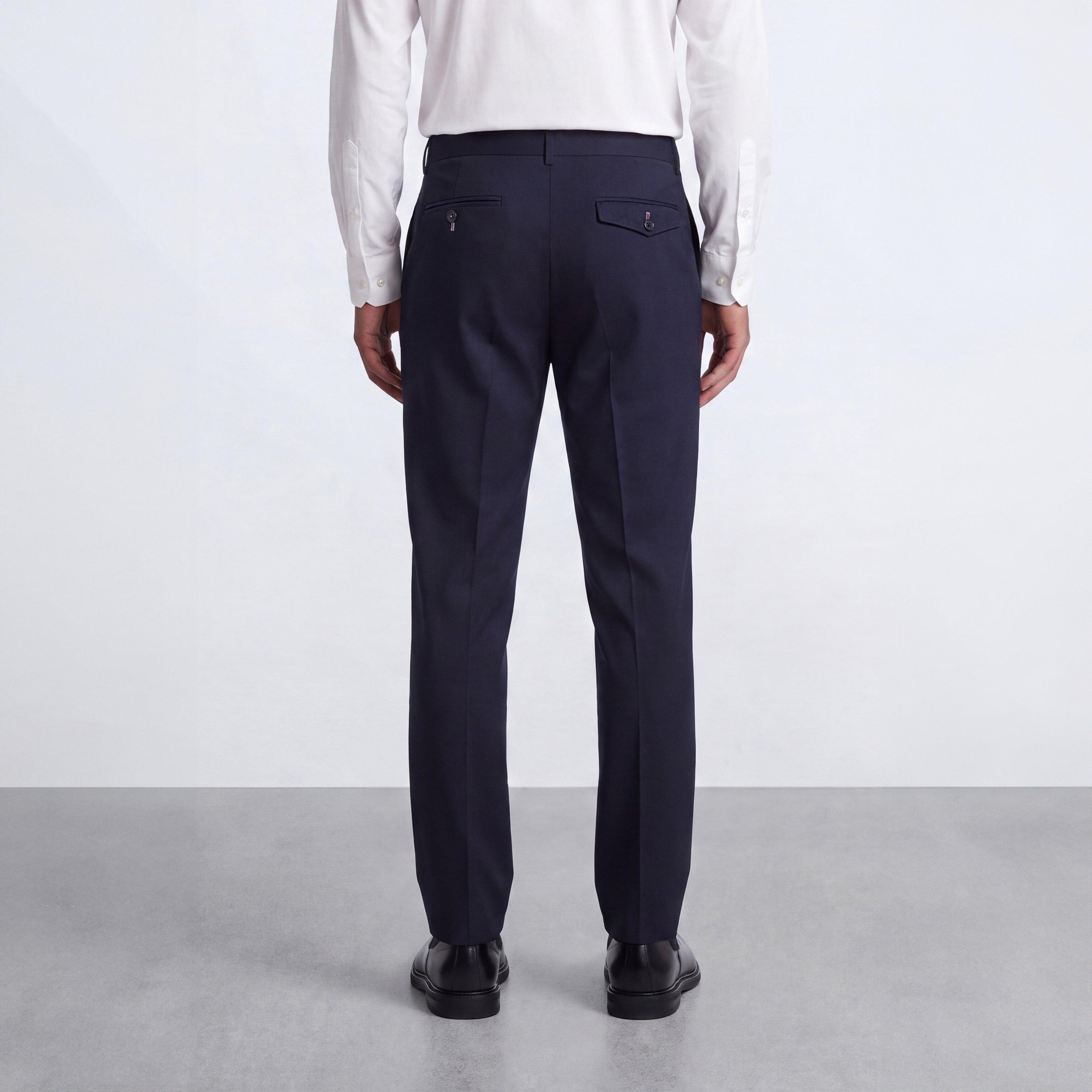 Navy - Twisted Tailor - Orwell Slim Fit Suit Trousers - 3
