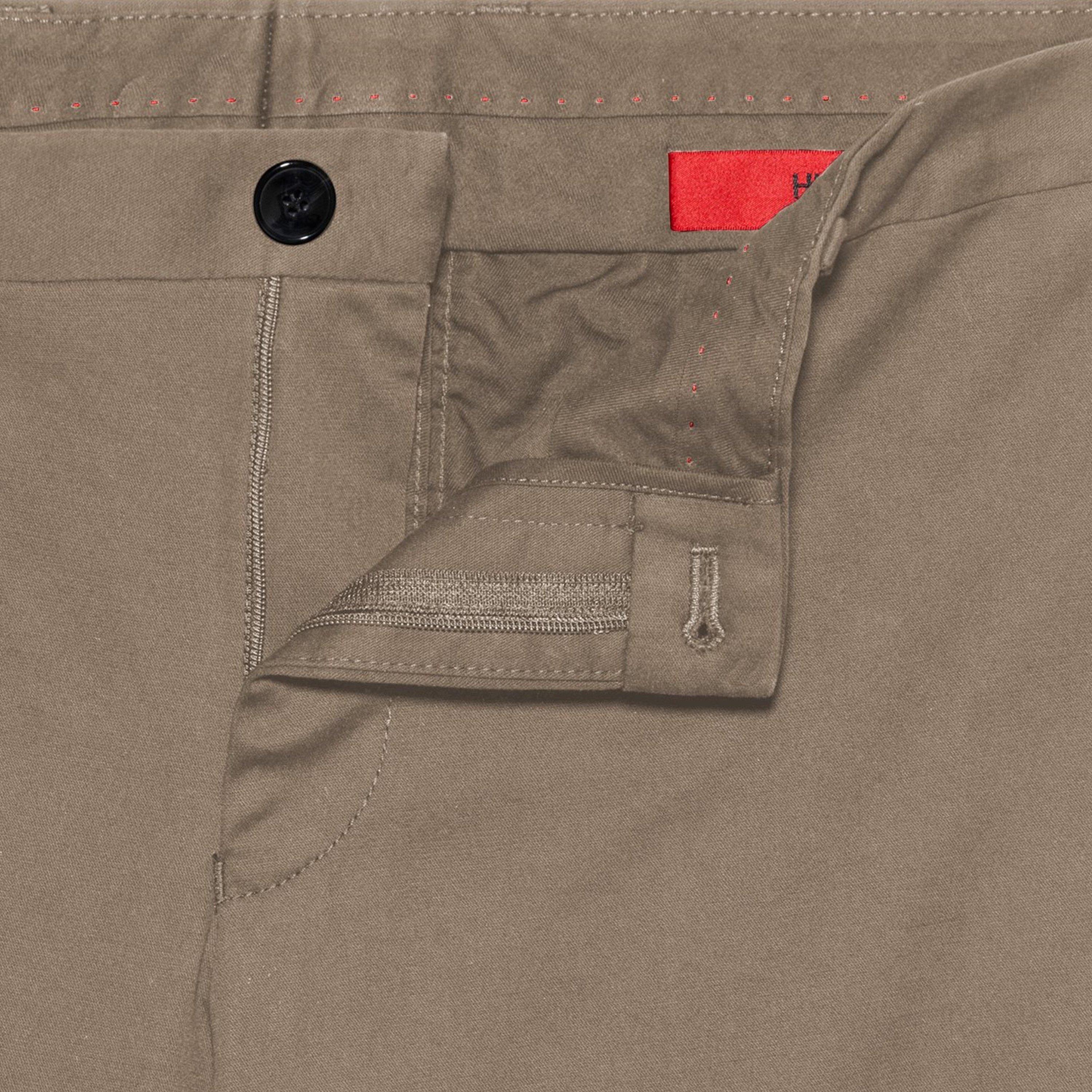 Dark Beige - Hugo - Men's Suit Trousers - 2