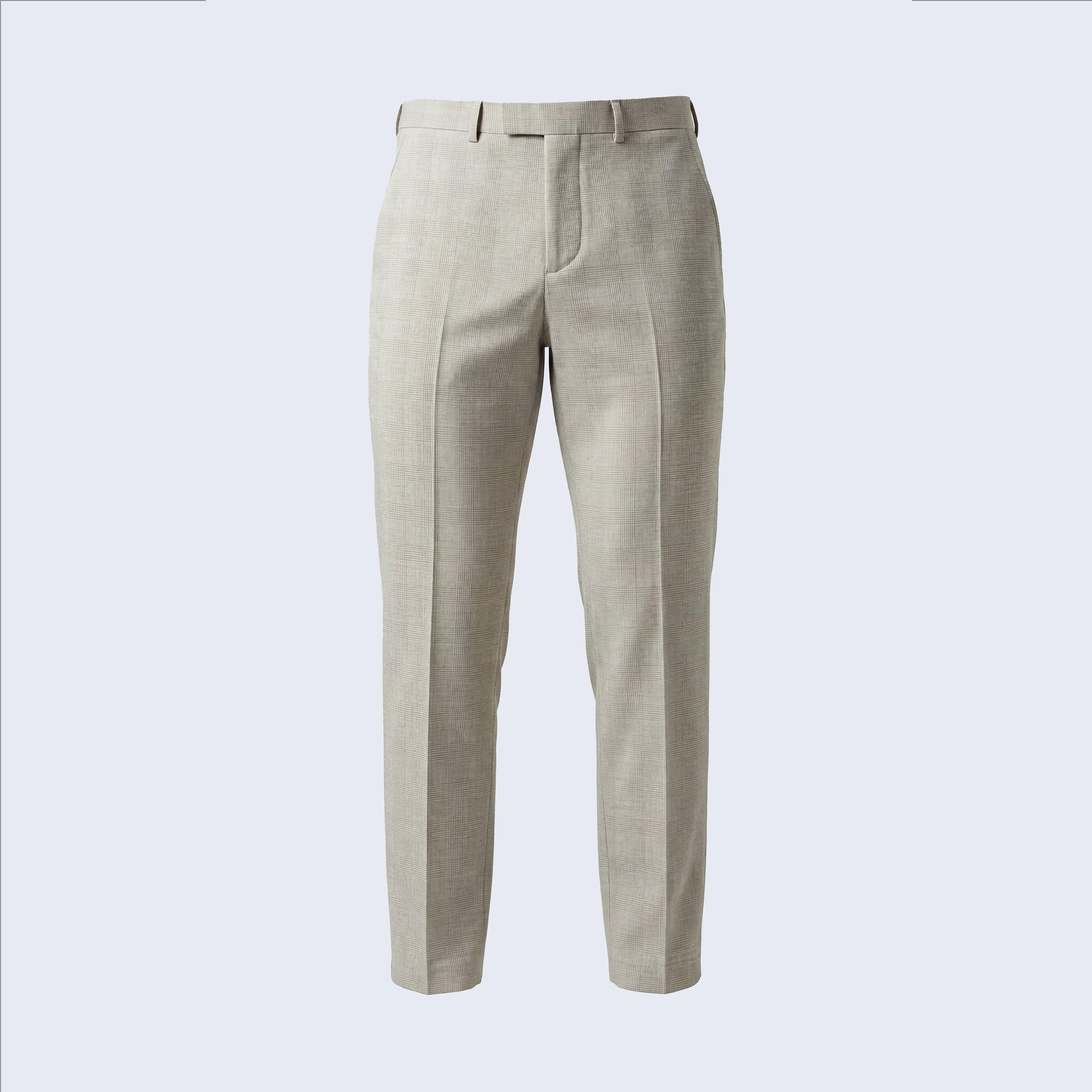 Twisted Tailor Beckford Slim Fit Check Suit Trousers