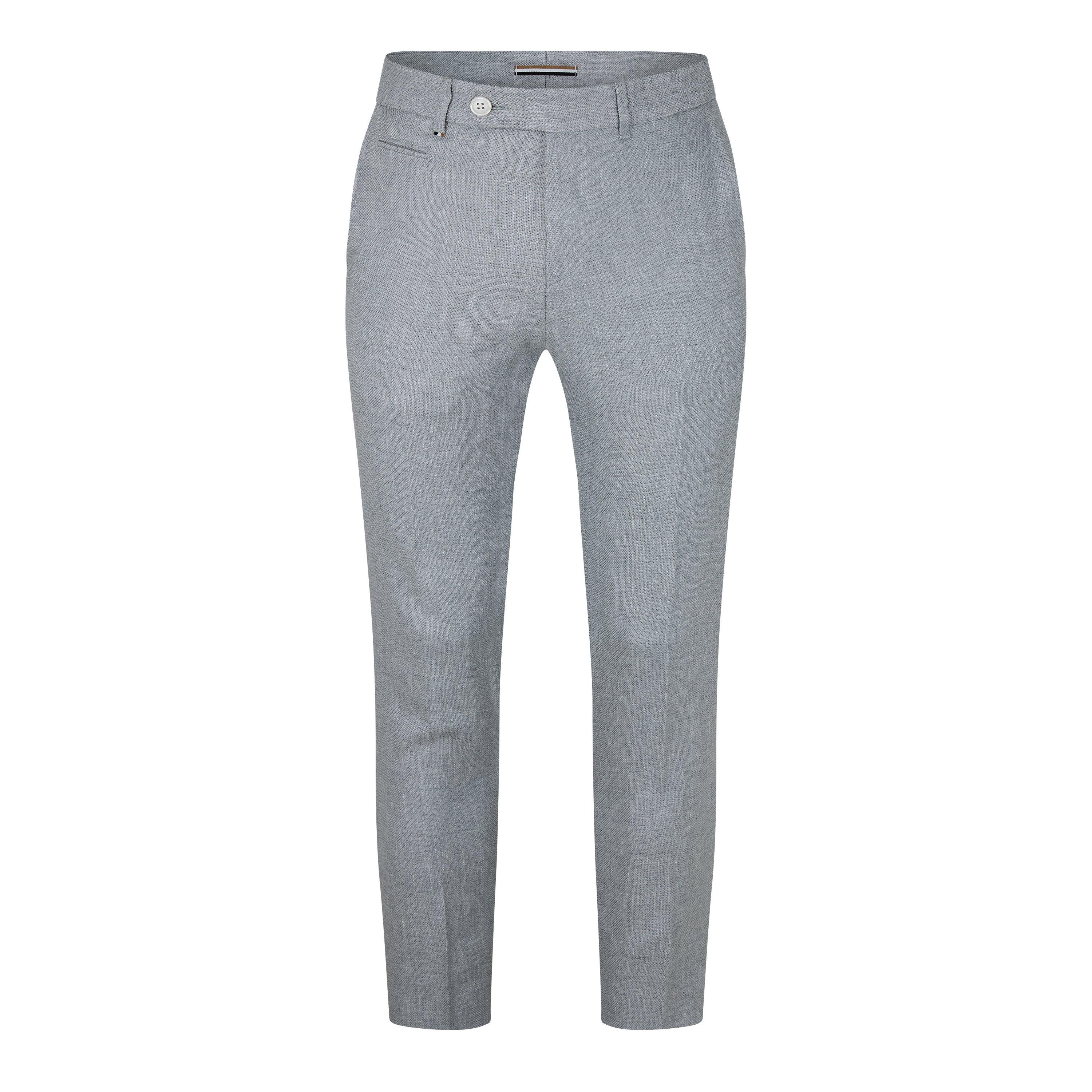 Silver - Boss - Men's C Genius Trsr Suit Trousers - 1