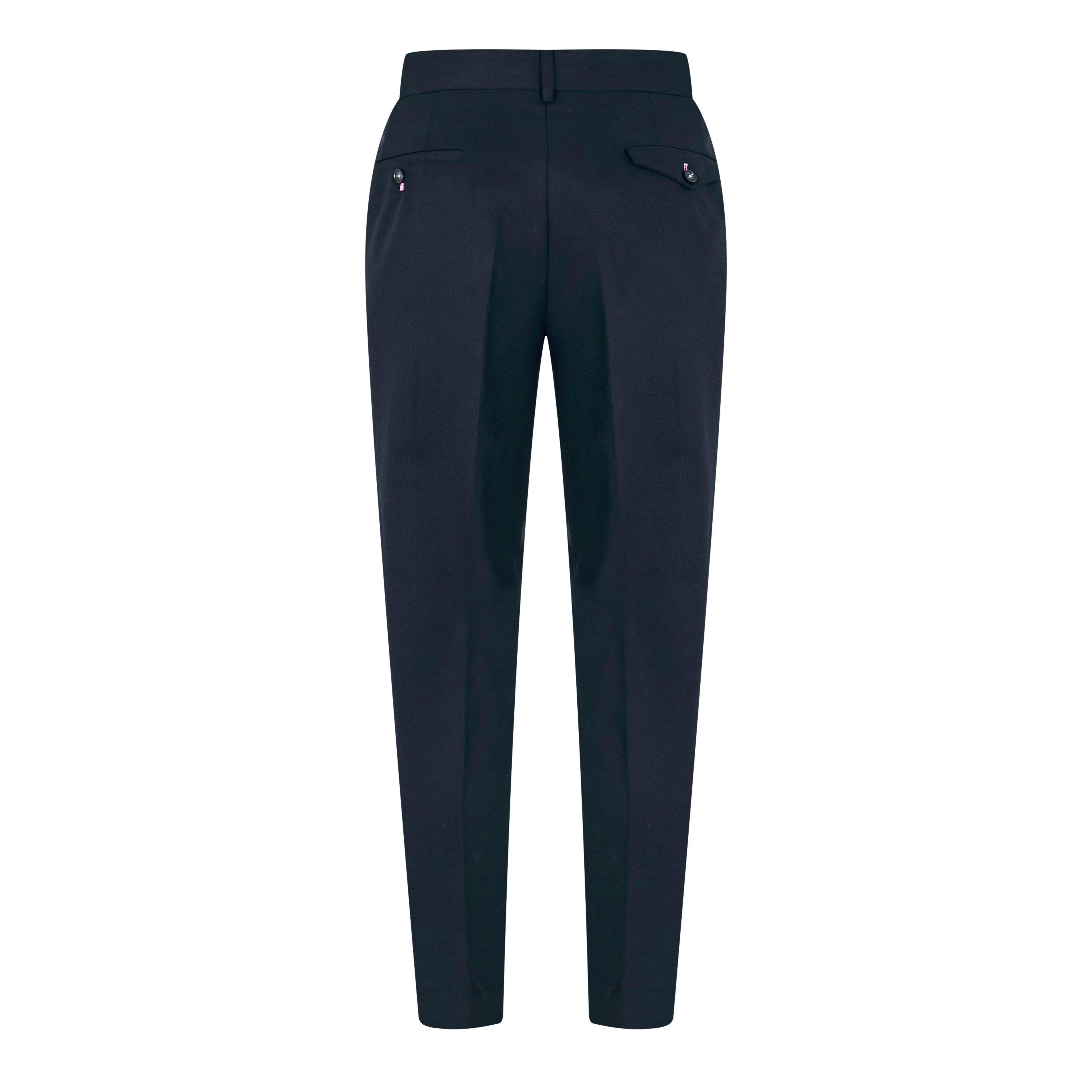 Navy - Twisted Tailor - Ellroy Slim Fit Trousers - 2