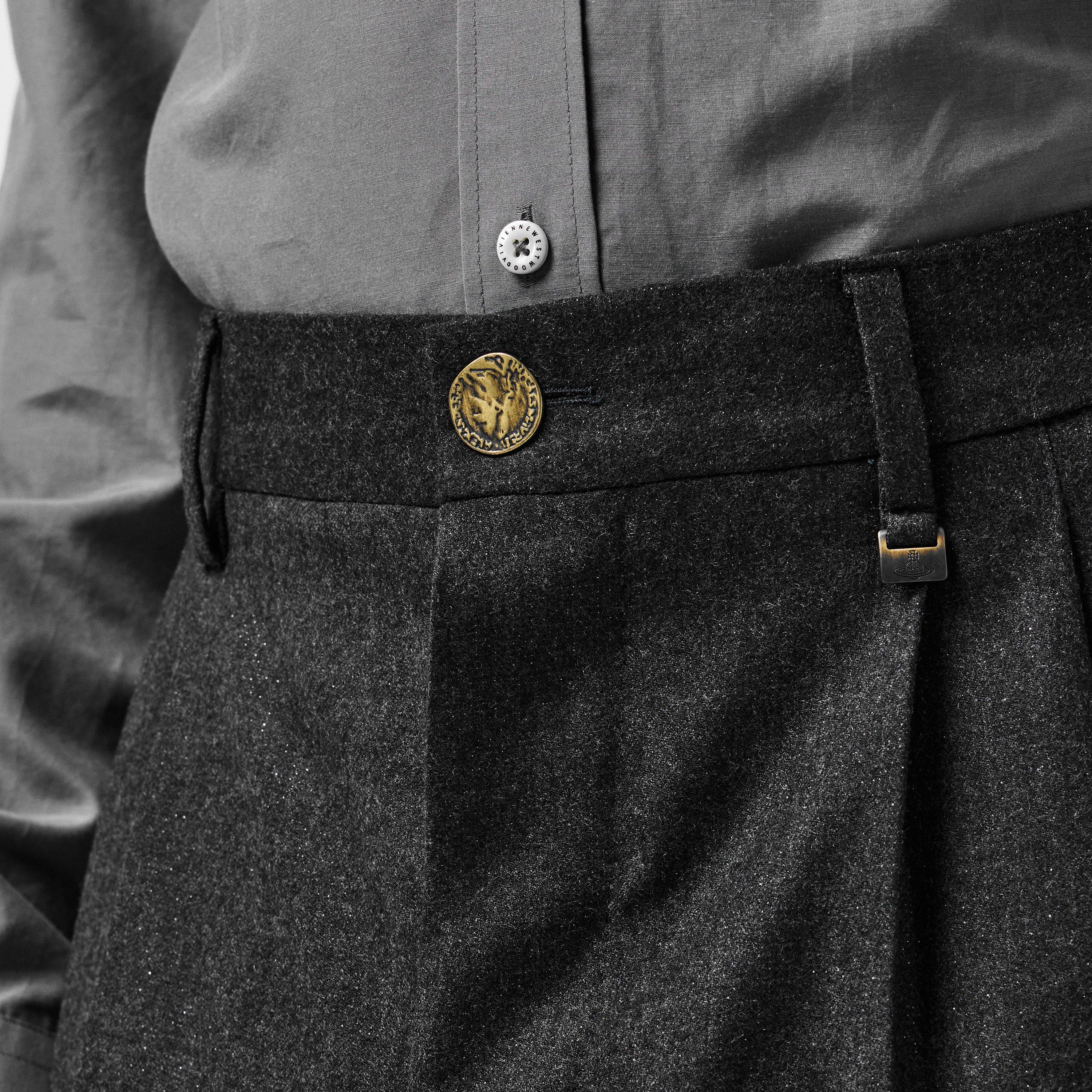 Charcoal - Vivienne Westwood - Men's Suit Trousers - 5