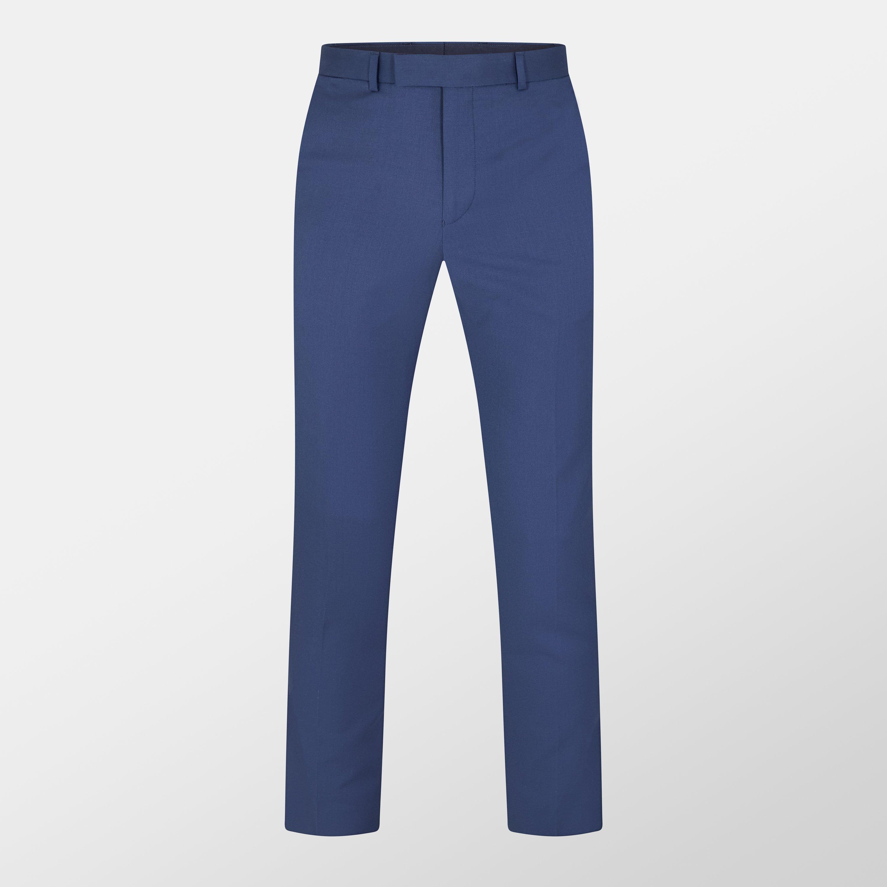 Ted Baker Men's Premium Twill Suit Trousers - Blue - 44W R