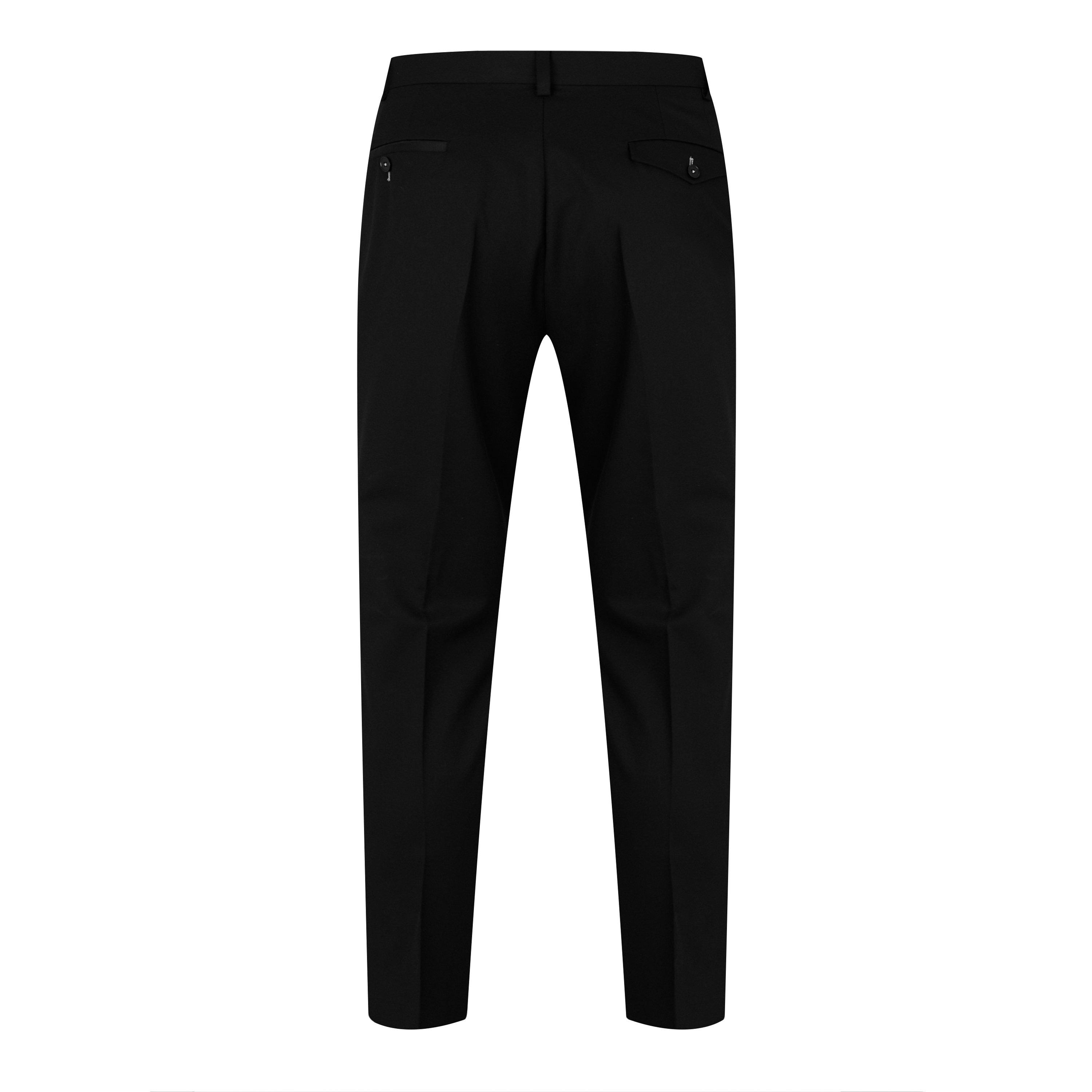 Black - Twisted Tailor - TT Kingdon Tux Trousers Mens - 8