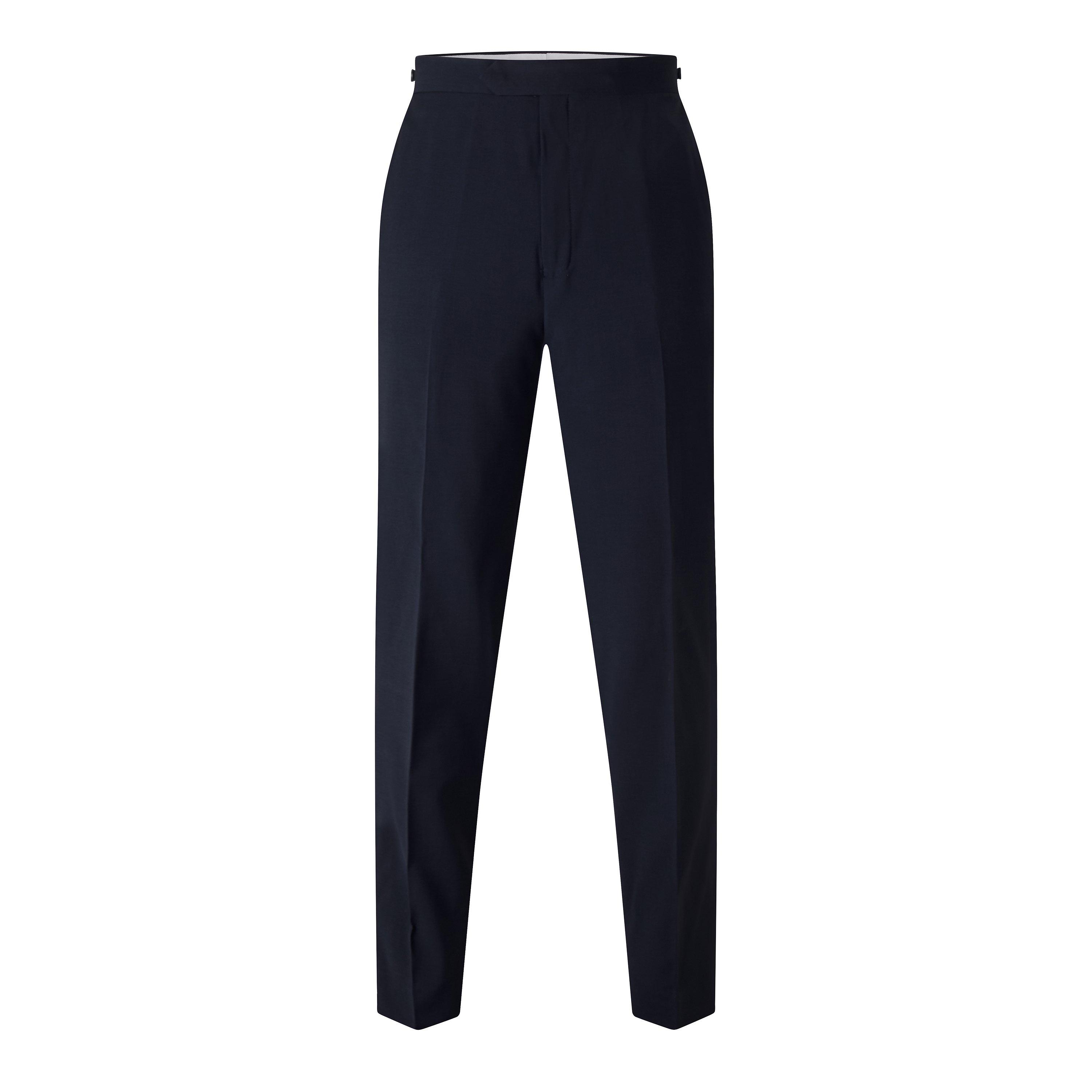 Without Prejudice Men's Willesden Slim Fit Performance Suit Trousers - Navy - 36 R (52)