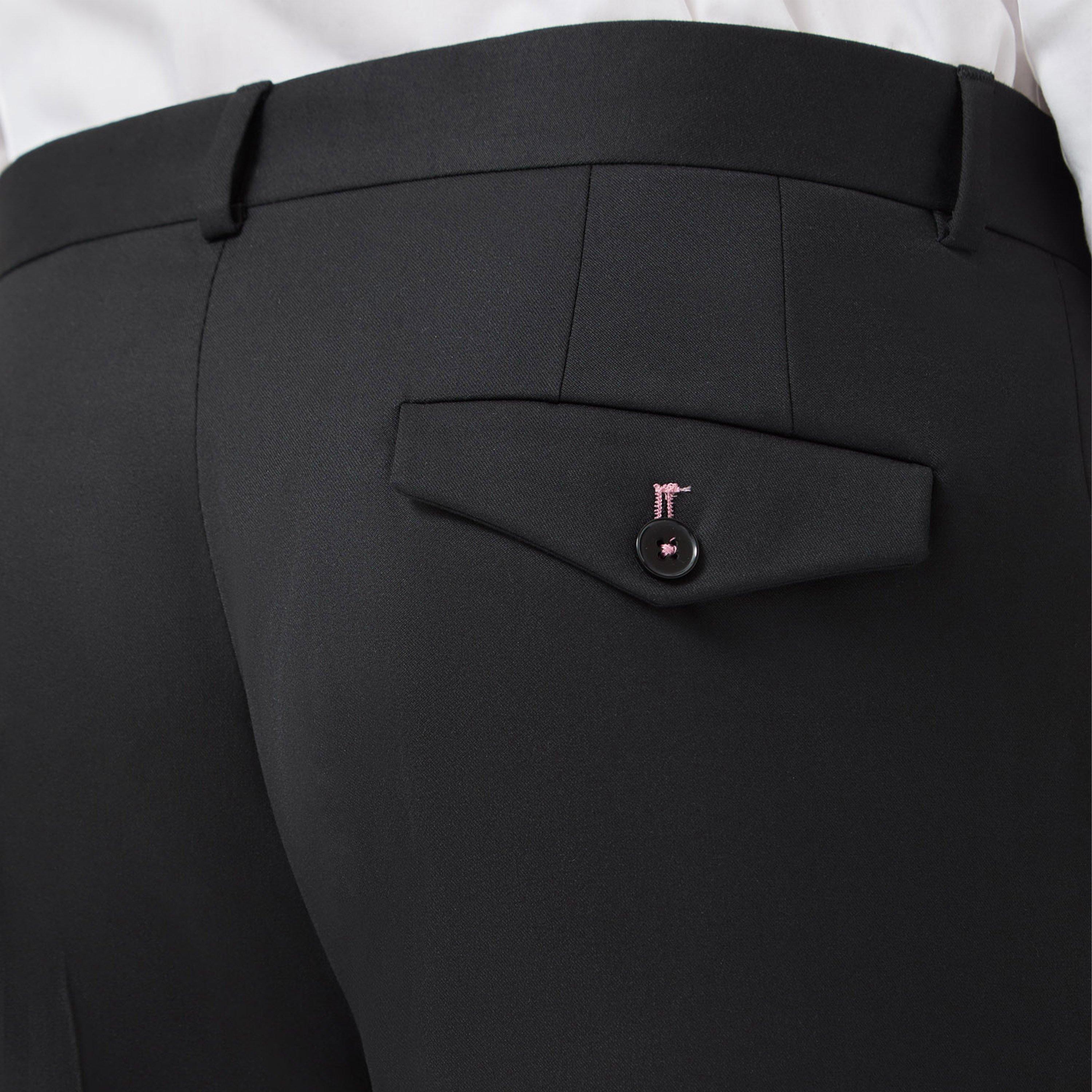 Black - Twisted Tailor - Ellroy Skinny Fit Trouser - 3