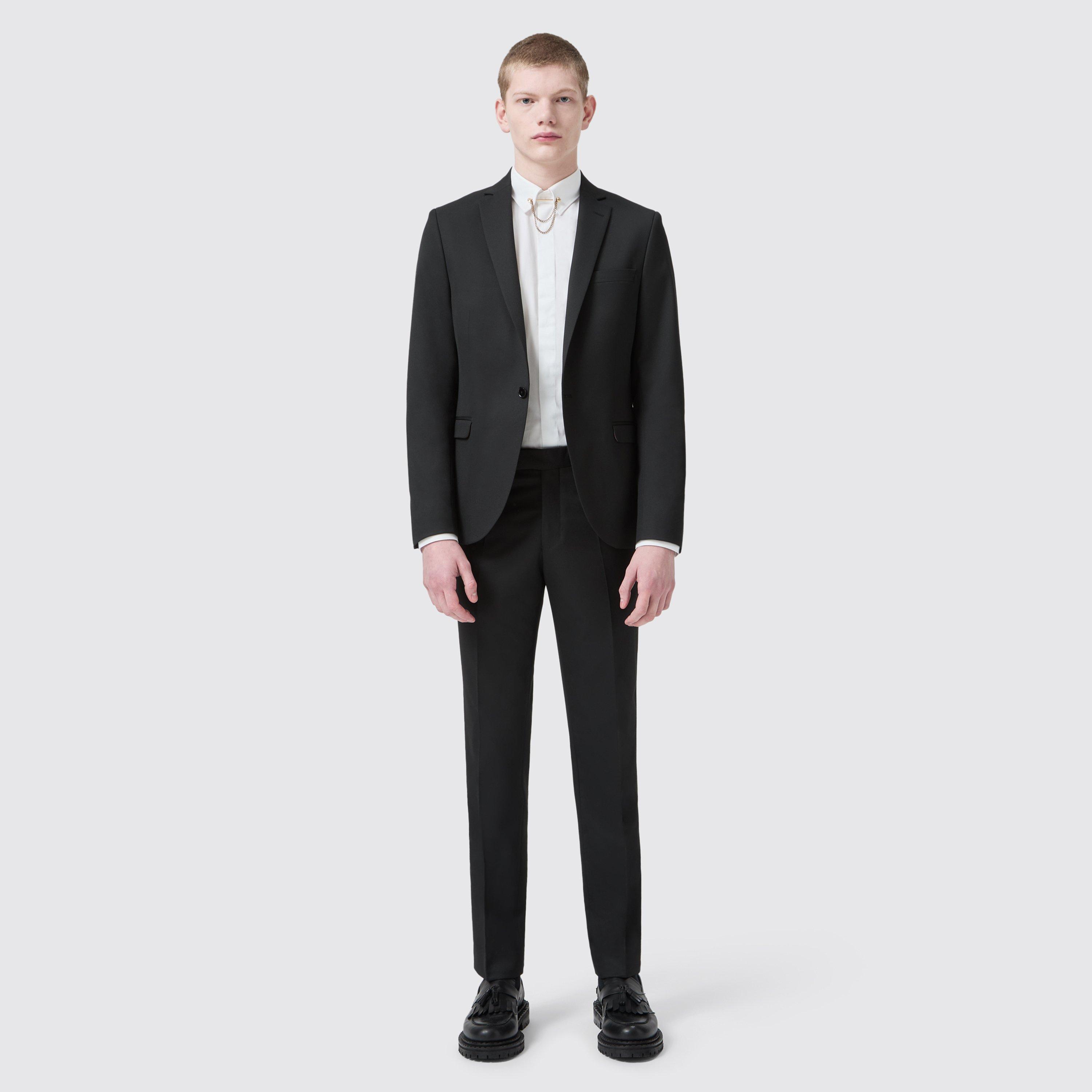 Black - Twisted Tailor - Ellroy Skinny Fit Trouser - 4