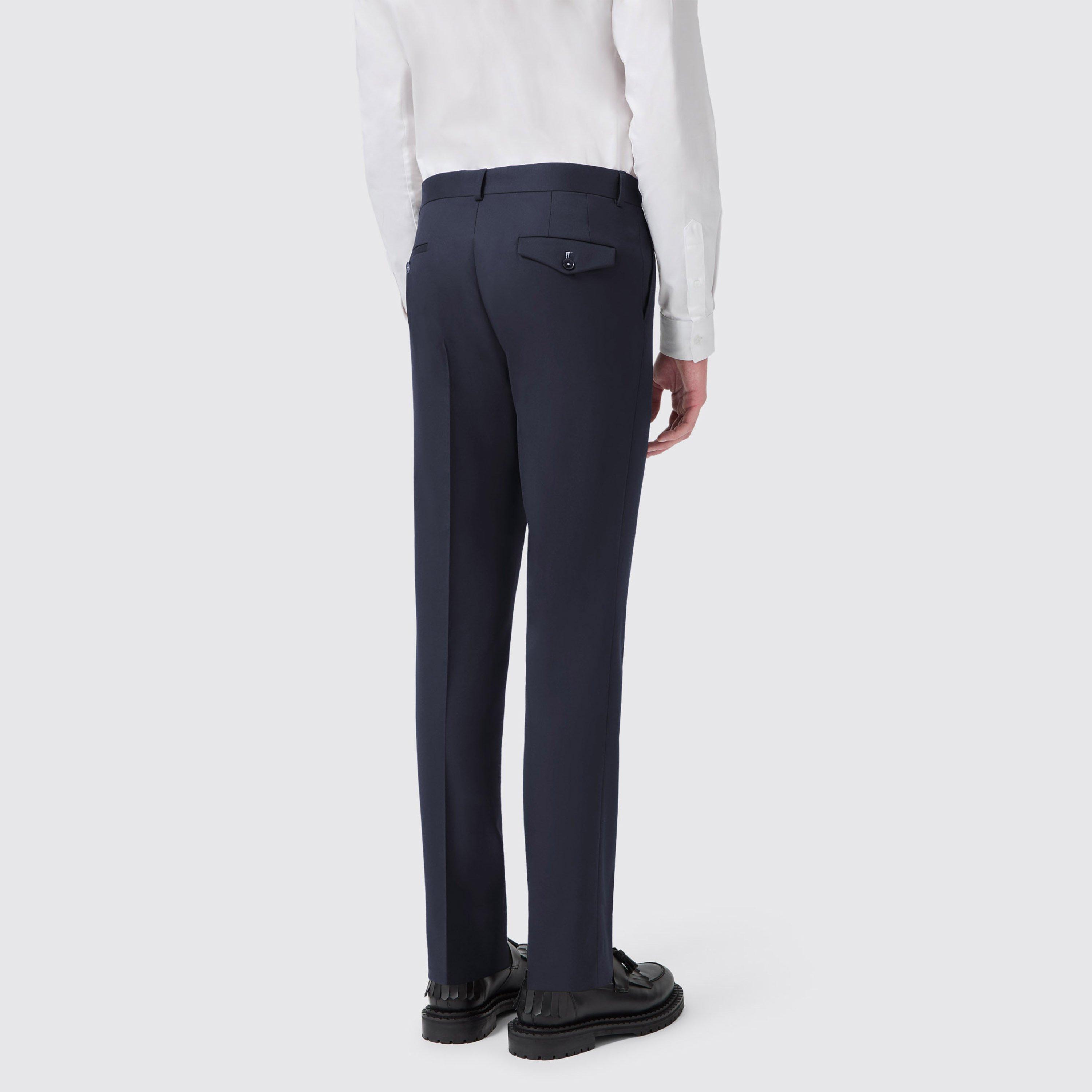Navy - Twisted Tailor - Ellroy Skinny Fit Trouser - 2