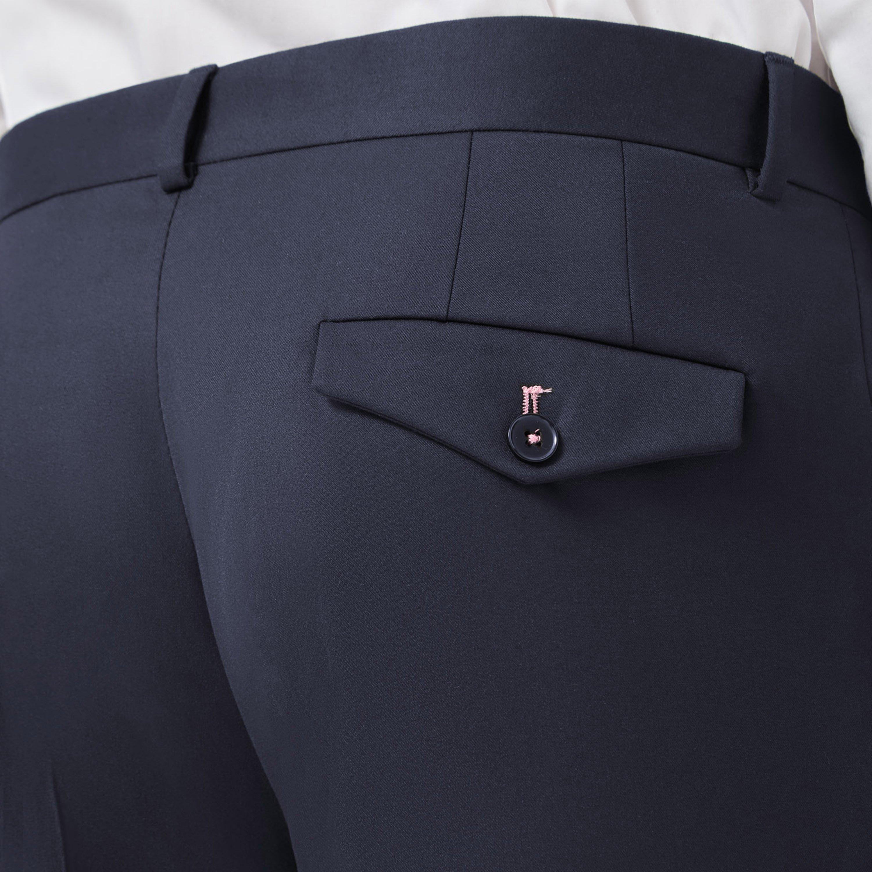 Navy - Twisted Tailor - Ellroy Skinny Fit Trouser - 3