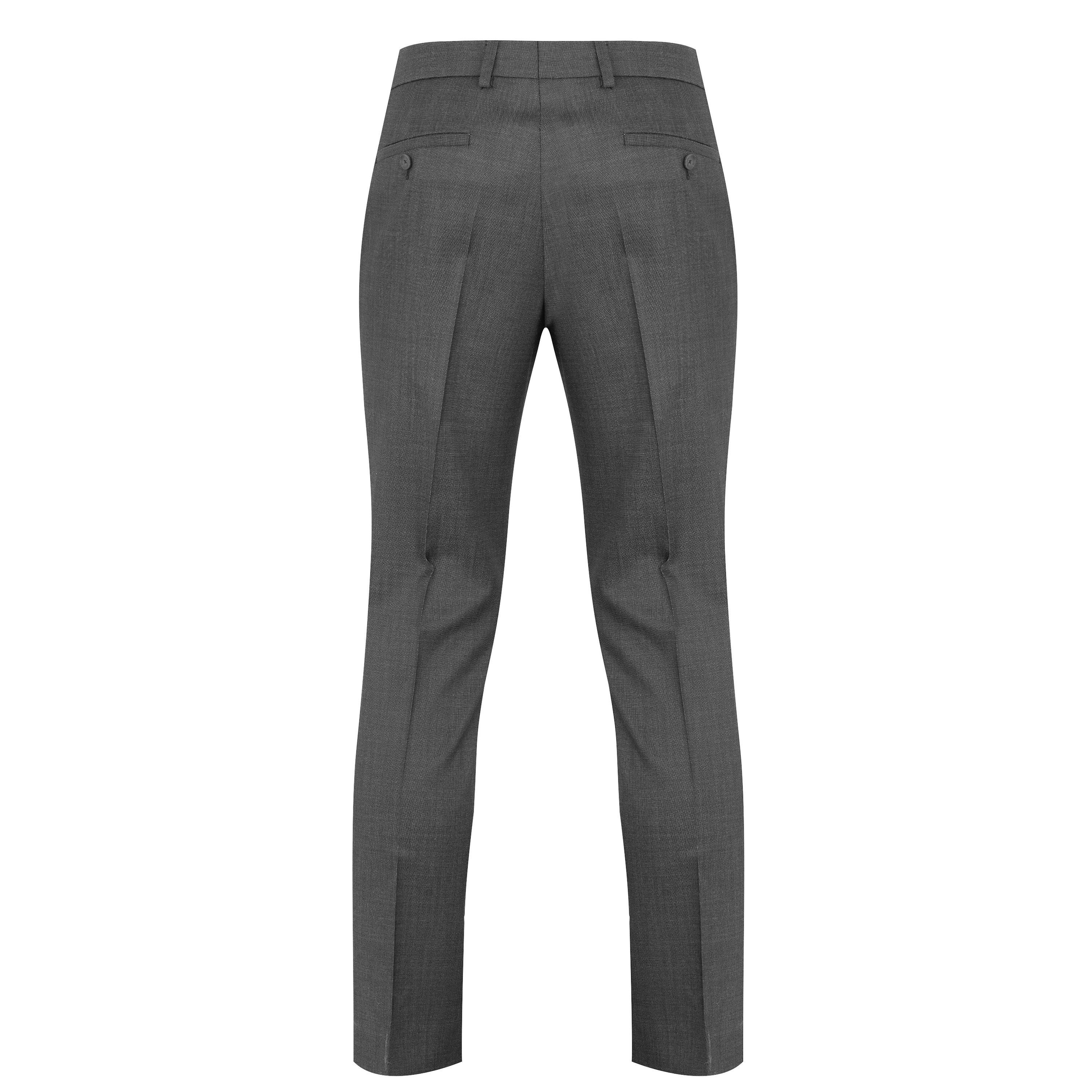 Charcoal - Richard James - Wilder Suit Trousers - 2