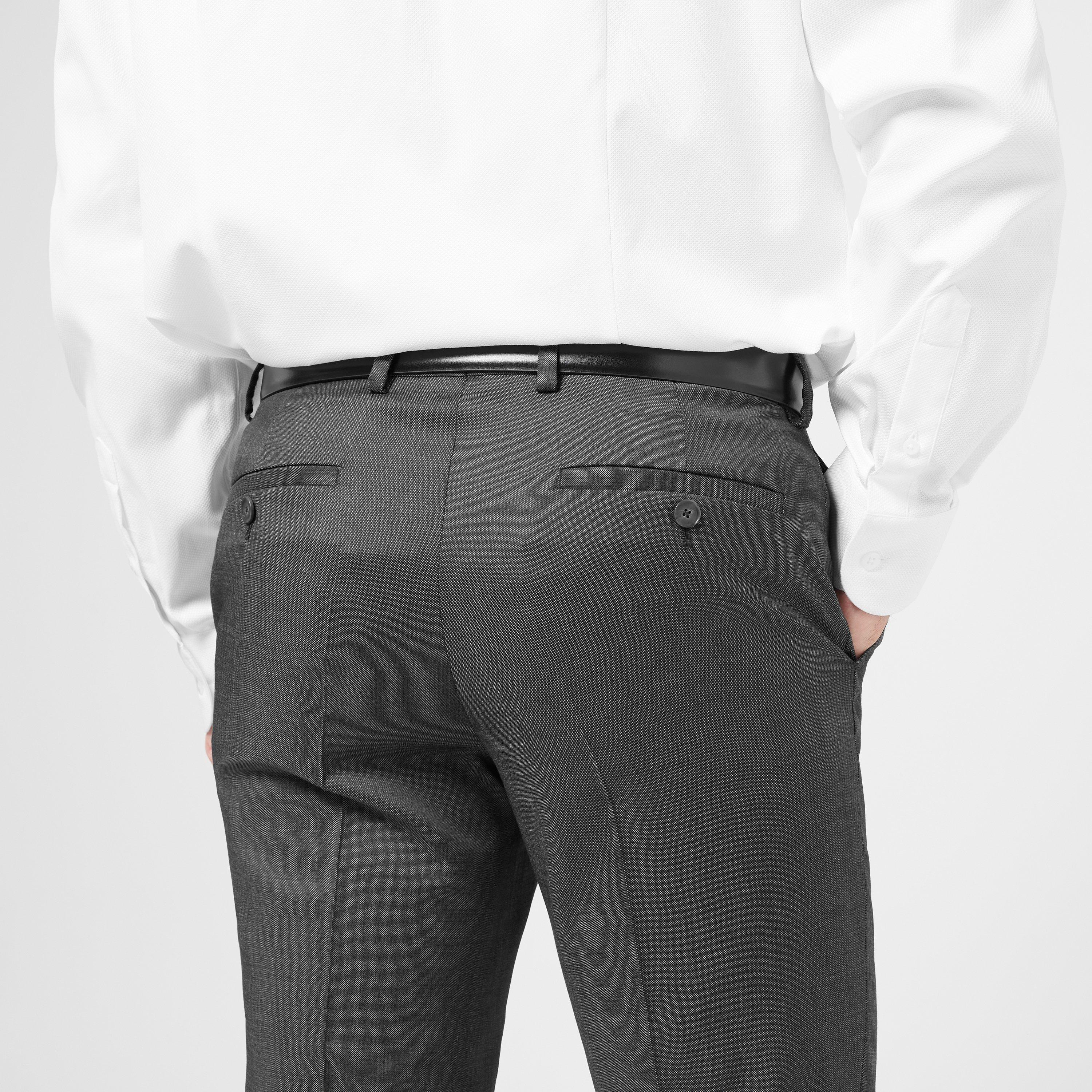 Charcoal - Richard James - Wilder Suit Trousers - 8
