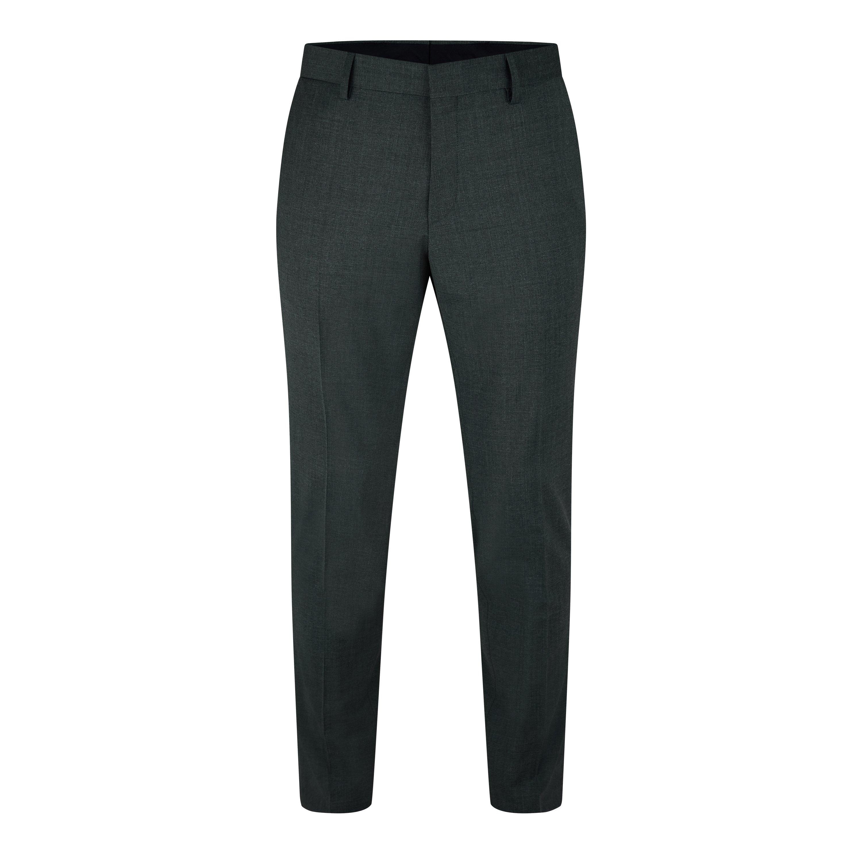 Boss Men's Hbb Genius Suit Trousers, Tailored Fit - Grey 028 - 50