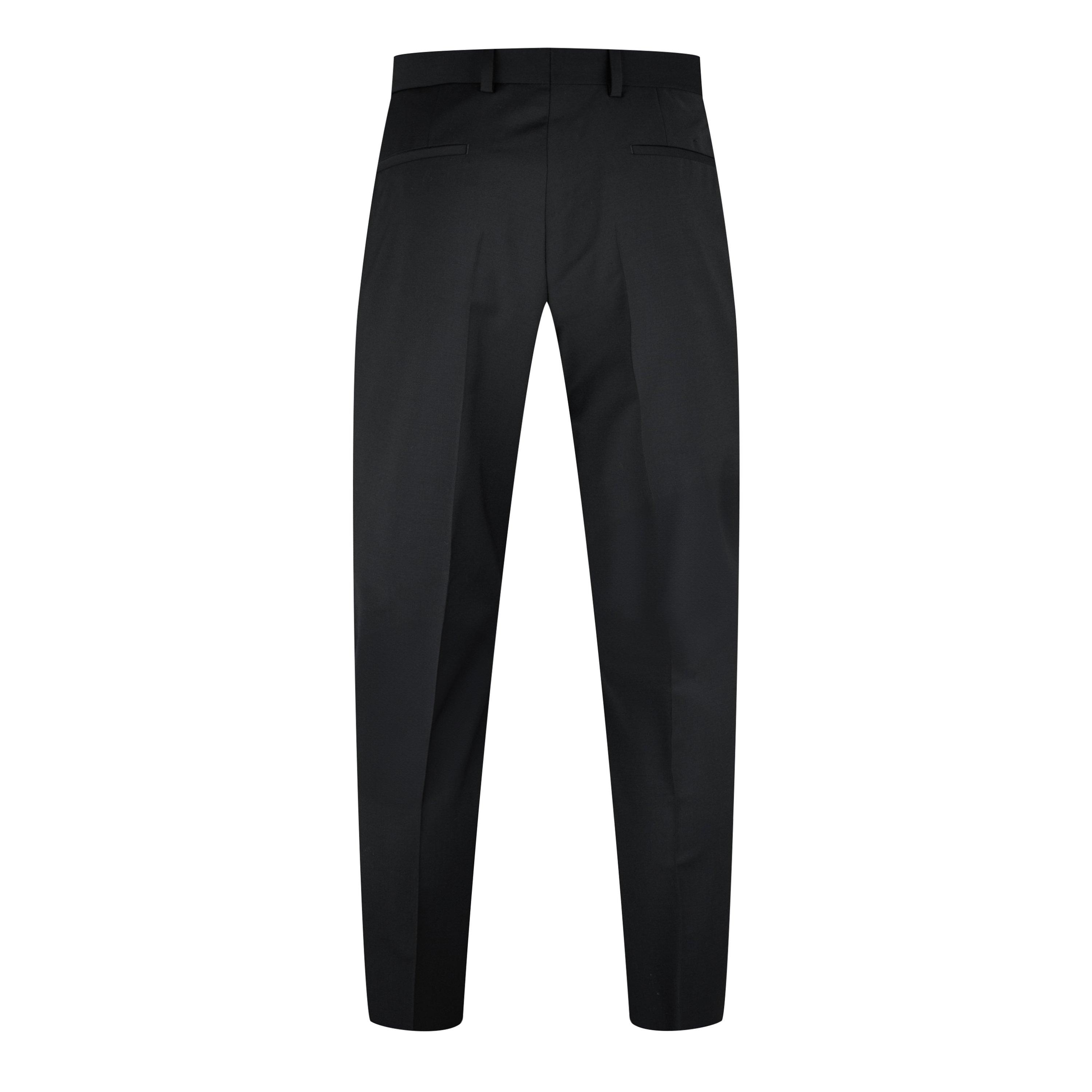 Black 001 - Boss - Men's HBB Genius Suit Trousers, Tailored Fit - 2