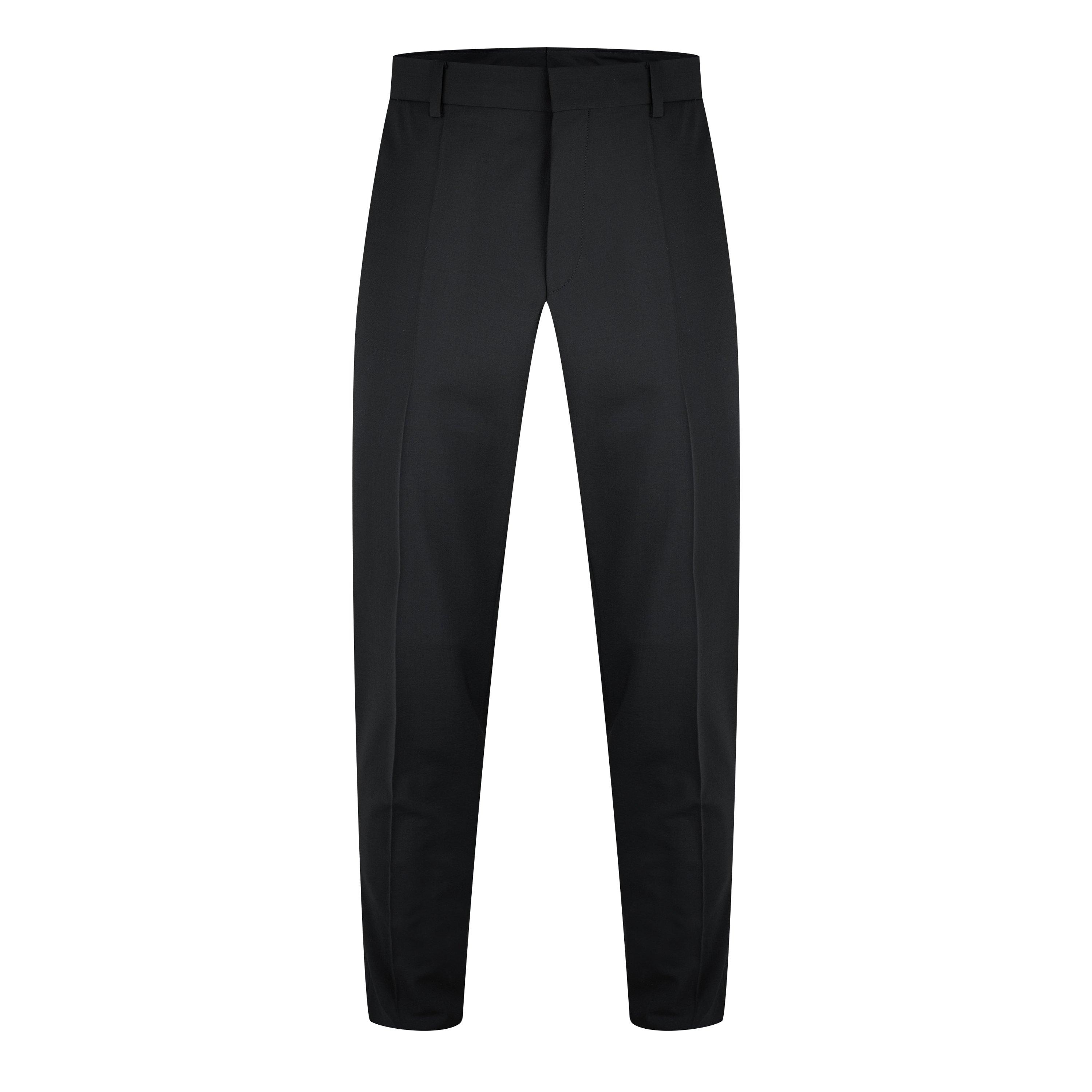Black 001 - Boss - Men's HBB Genius Suit Trousers, Tailored Fit - 7